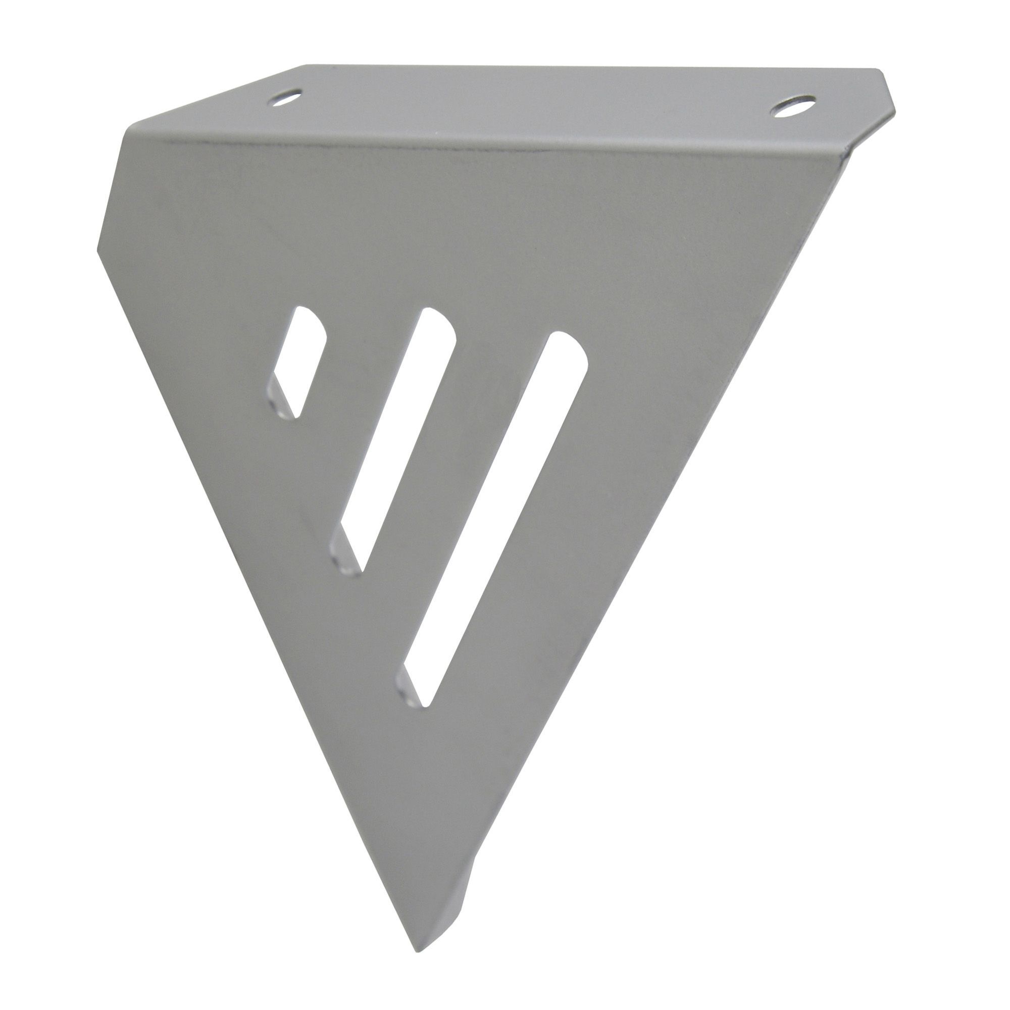 Form Brushed Aluminium Shelf Brackets (D)235mm Departments DIY at B&Q