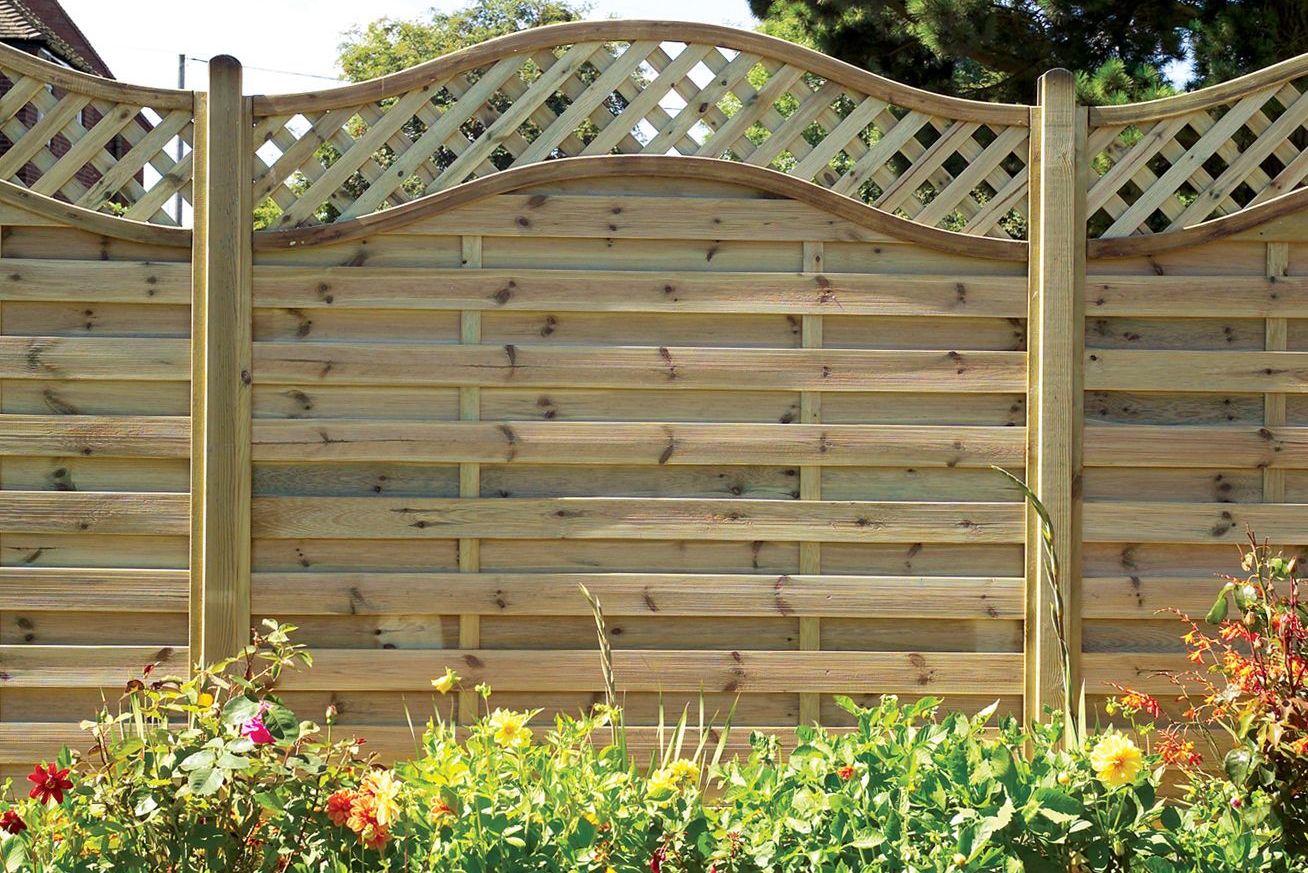 How to put up a panel fence | Ideas & Advice | DIY at B&Q