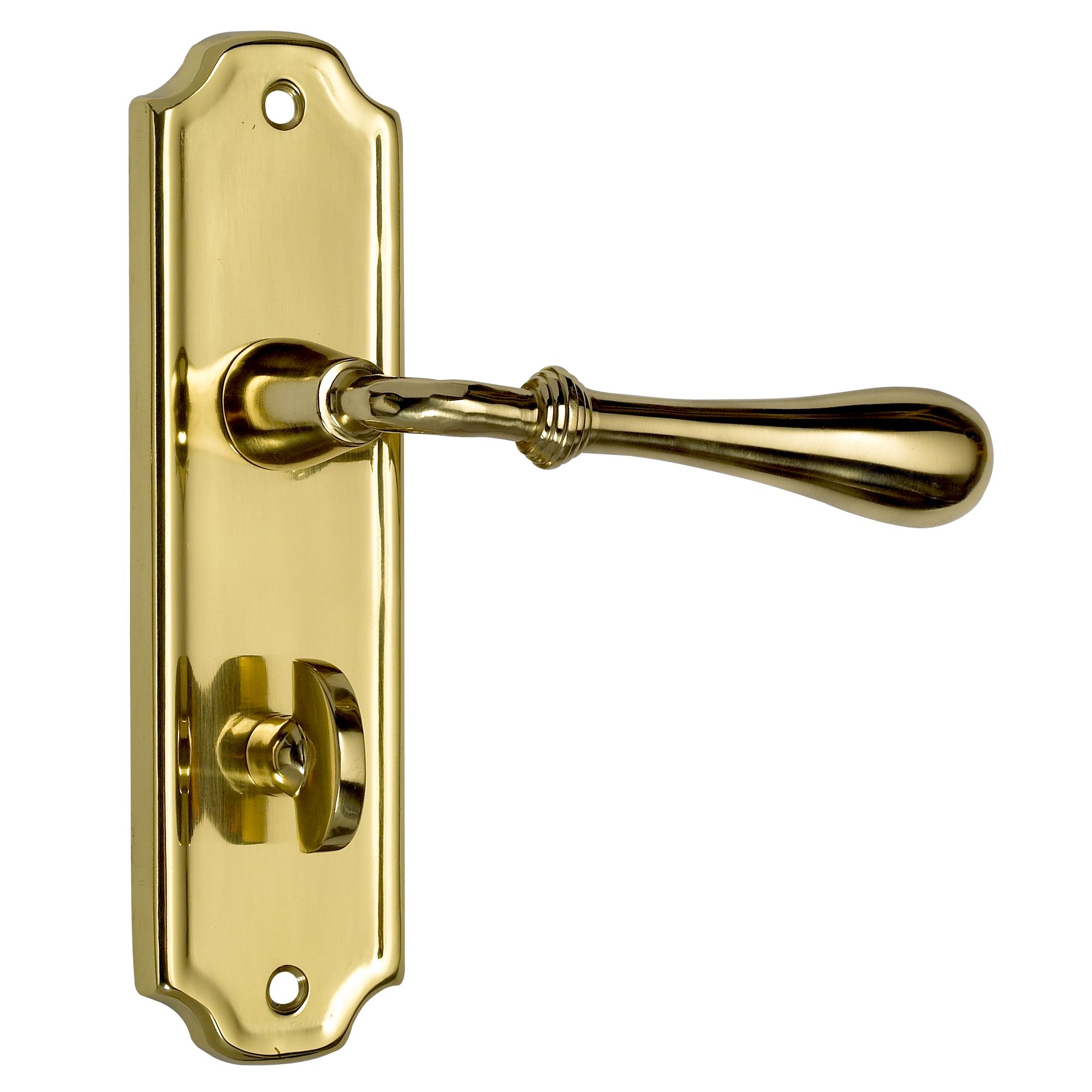 B&Q Polished Straight Door Handle, Pack of 1 Pair Departments DIY