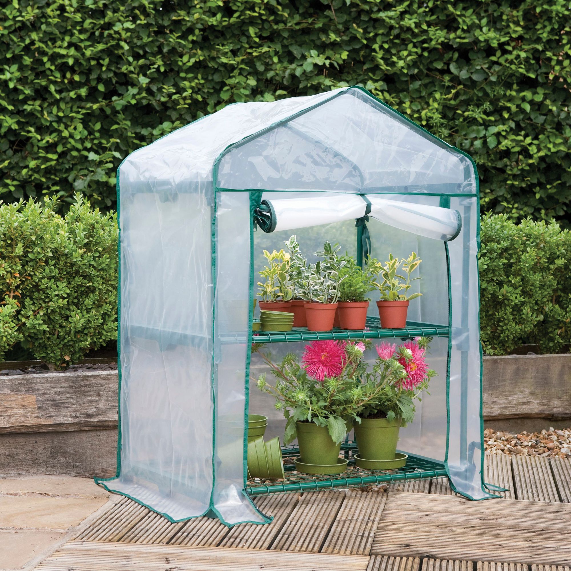Plastic 2 Tier Mini Growhouse Departments TradePoint