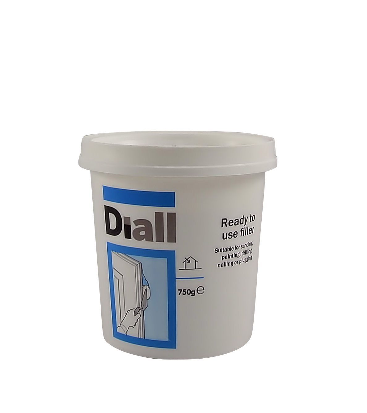 Diall Ready Mixed Filler 750G Departments DIY at B&Q