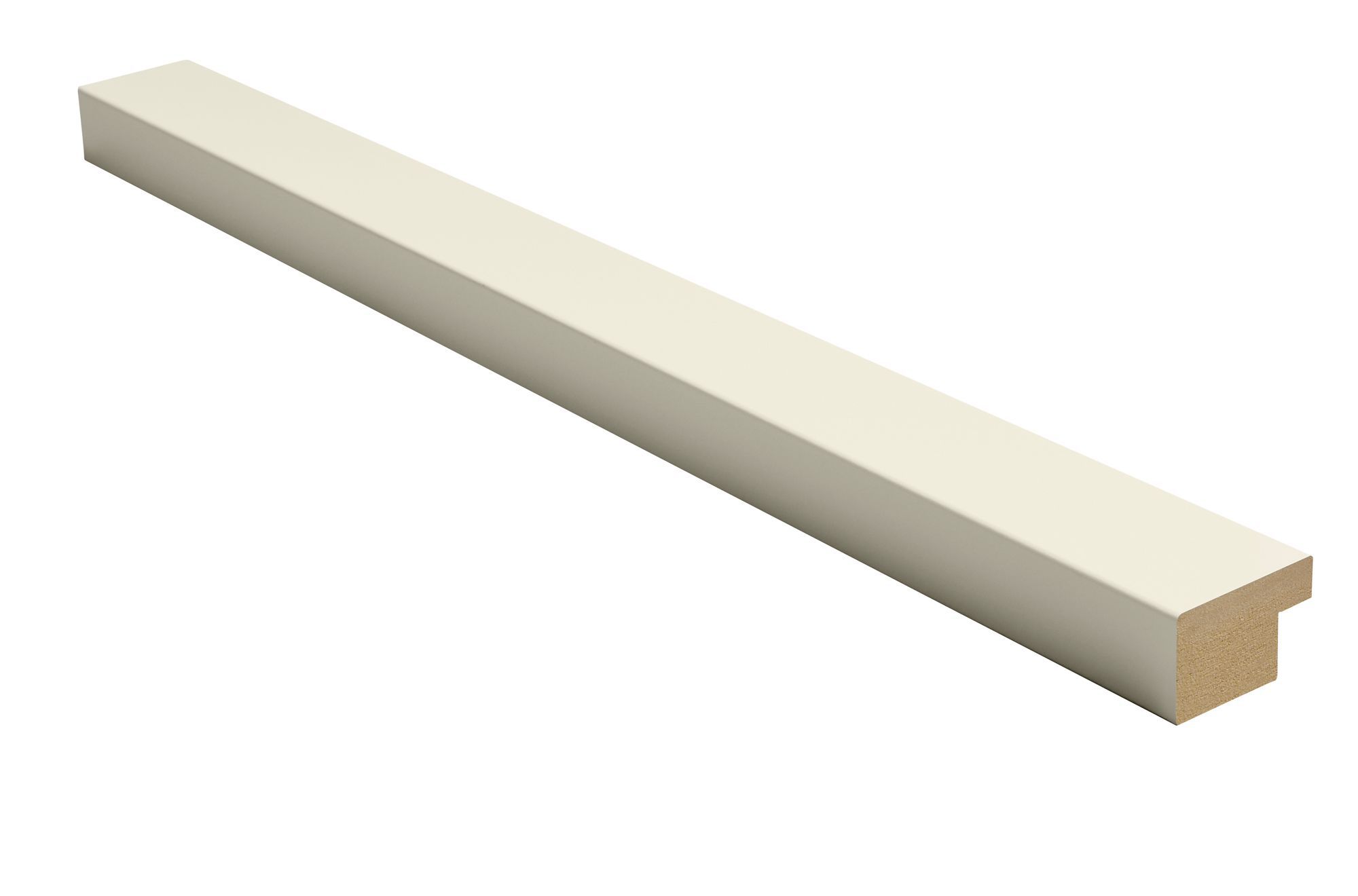 Cooke & Lewis High Gloss Cream Cornice Or Pelmet (L)3050mm ...