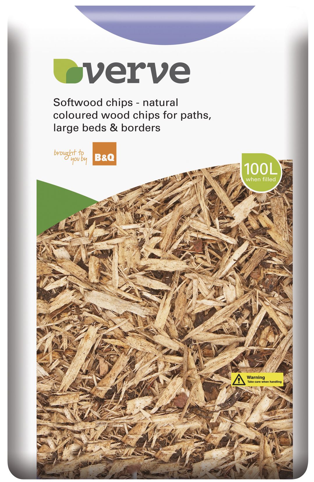 Verve Bark Chipping 100L Bulk Bag | Departments | DIY At B&Q