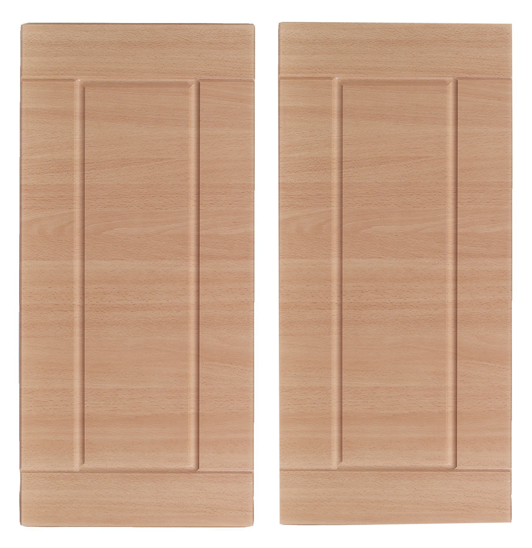 IT Kitchens Chilton White Country Style Corner Base Door (W)925mm, Set ...