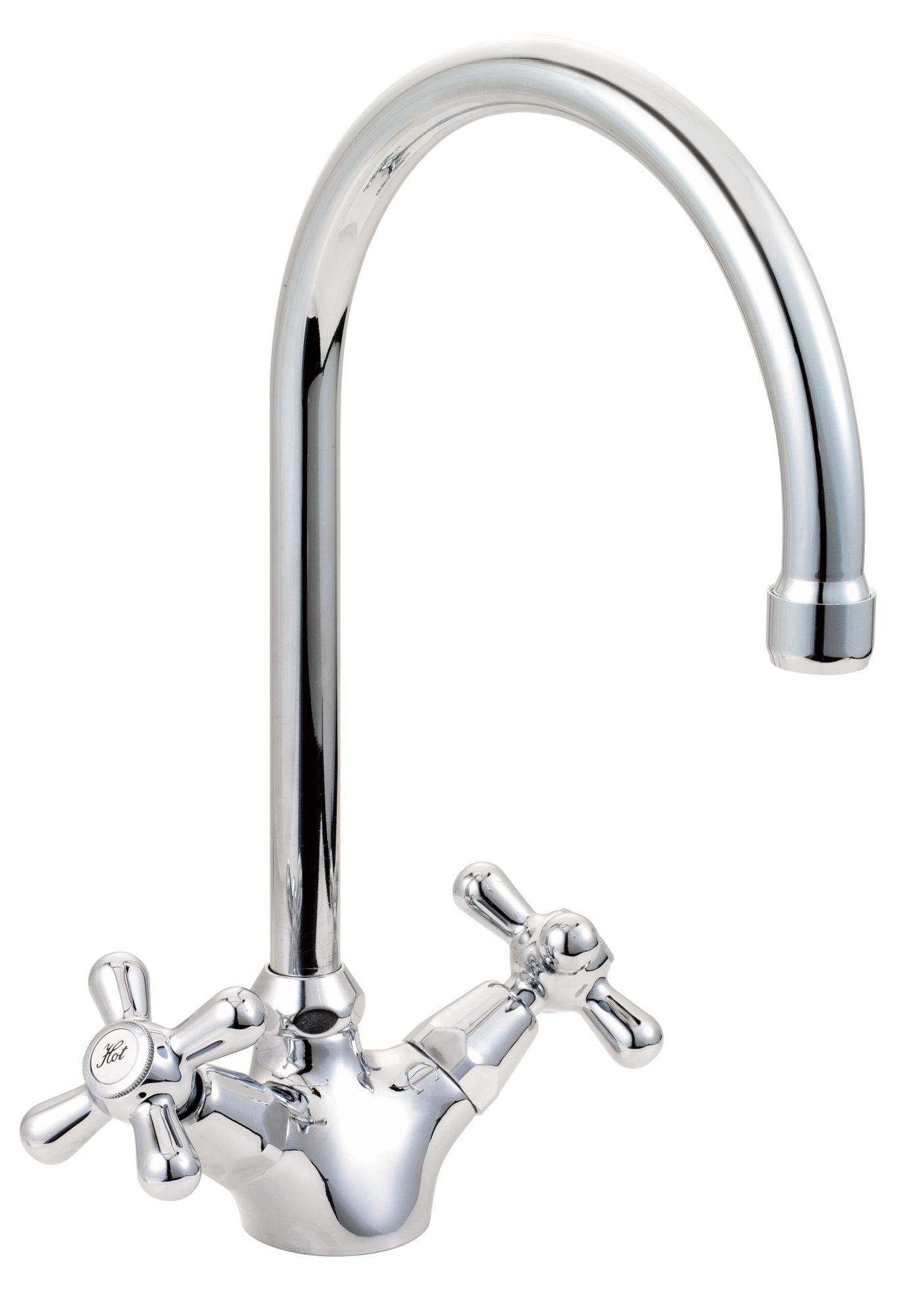 Cooke & Lewis Newport Chrome Effect Monobloc Tap | Departments | DIY at B&Q