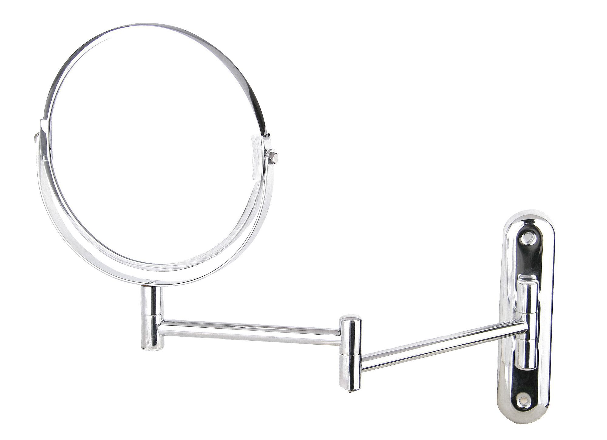 B&Q Circular Extending Shaving Mirror (W)425mm (H)320mm Departments DIY at B&Q