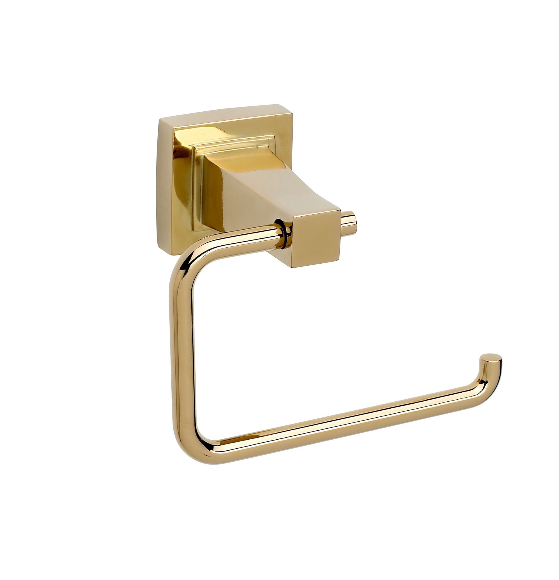B&Q Cascade Gold Effect Toilet Roll Holder, (W)141mm Departments