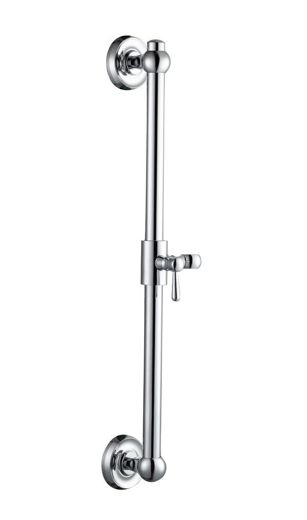 B&Q Silver Chrome Effect Shower Riser Rail Departments TradePoint