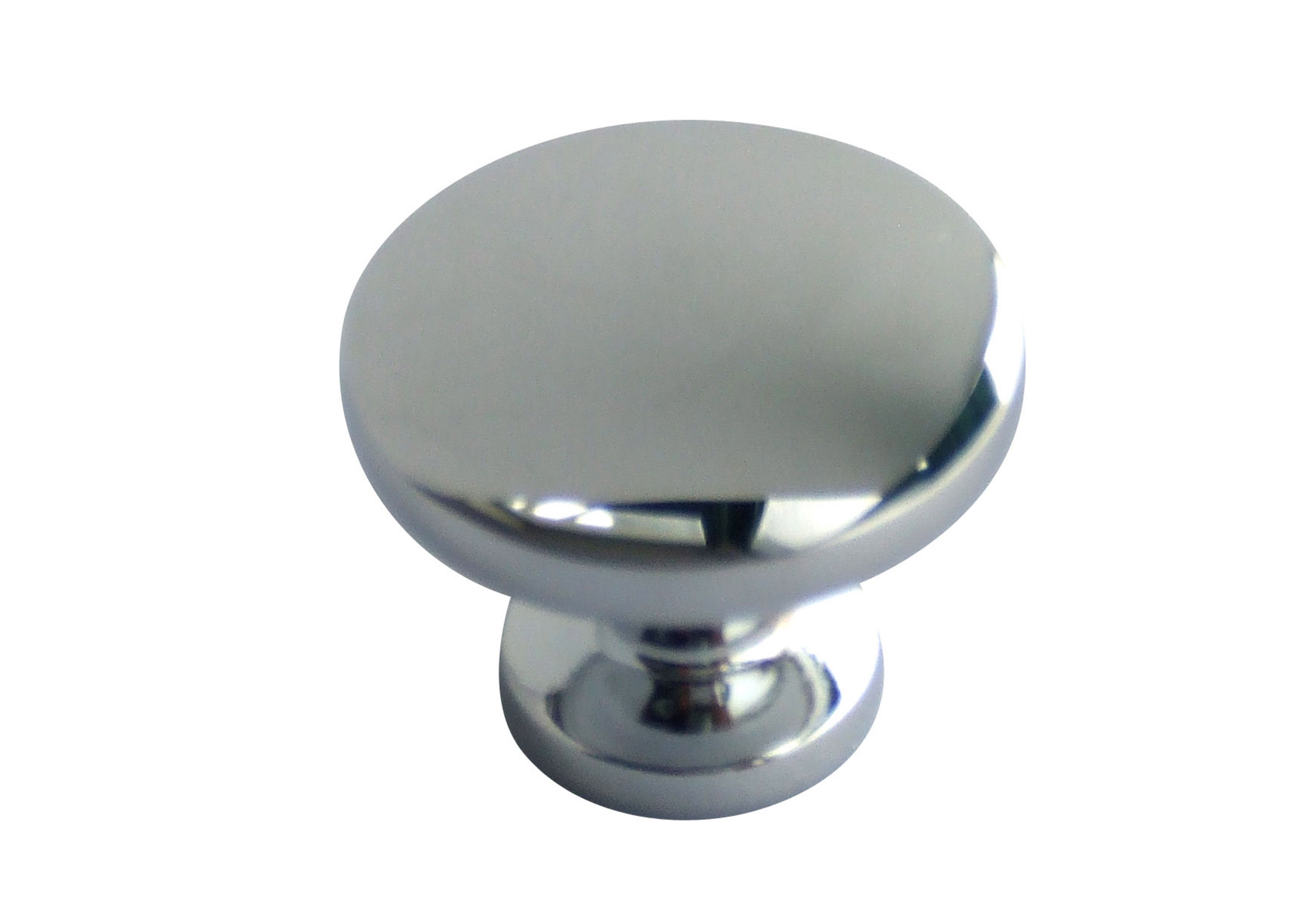 B&Q Satin Nickel Round Internal Cabinet Knob | Departments | DIY At B&Q