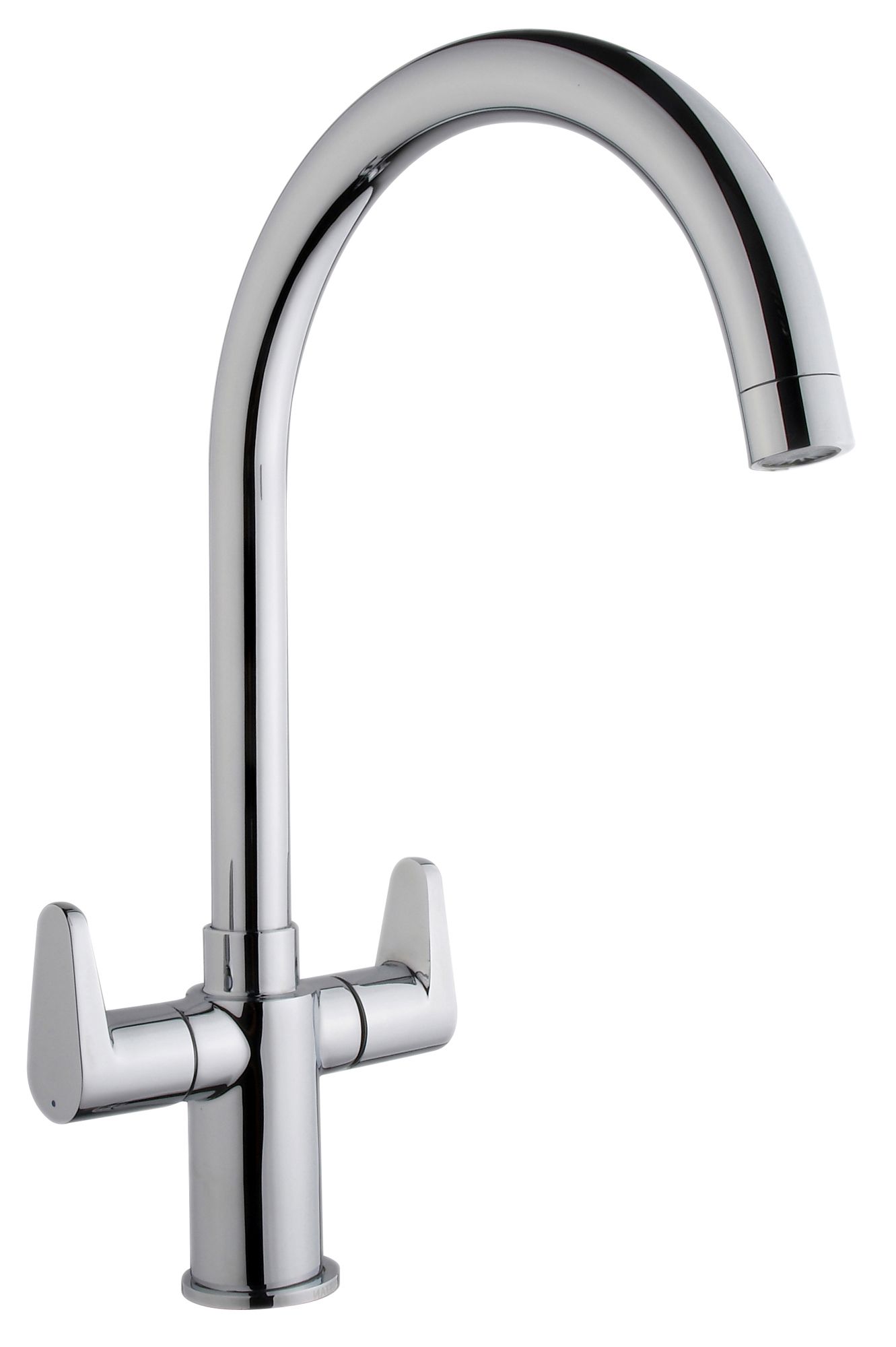 Cooke & Lewis Tone Chrome Finish Kitchen Monobloc Tap | Departments ...