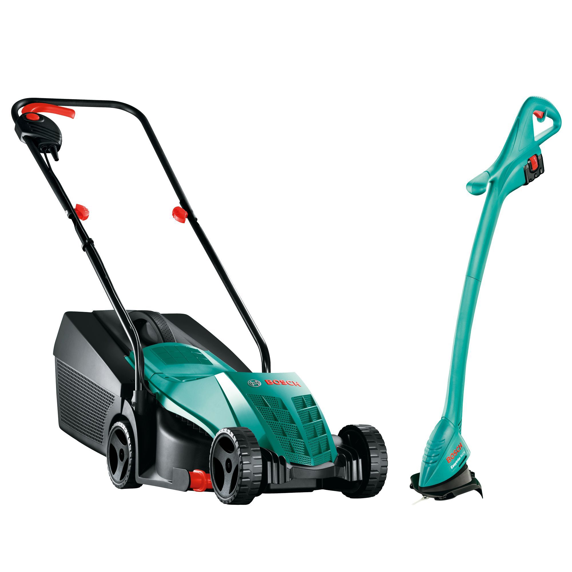 Bosch Rotak 320 Rotary Lawnmower & Grass Trimmer Departments DIY at B&Q