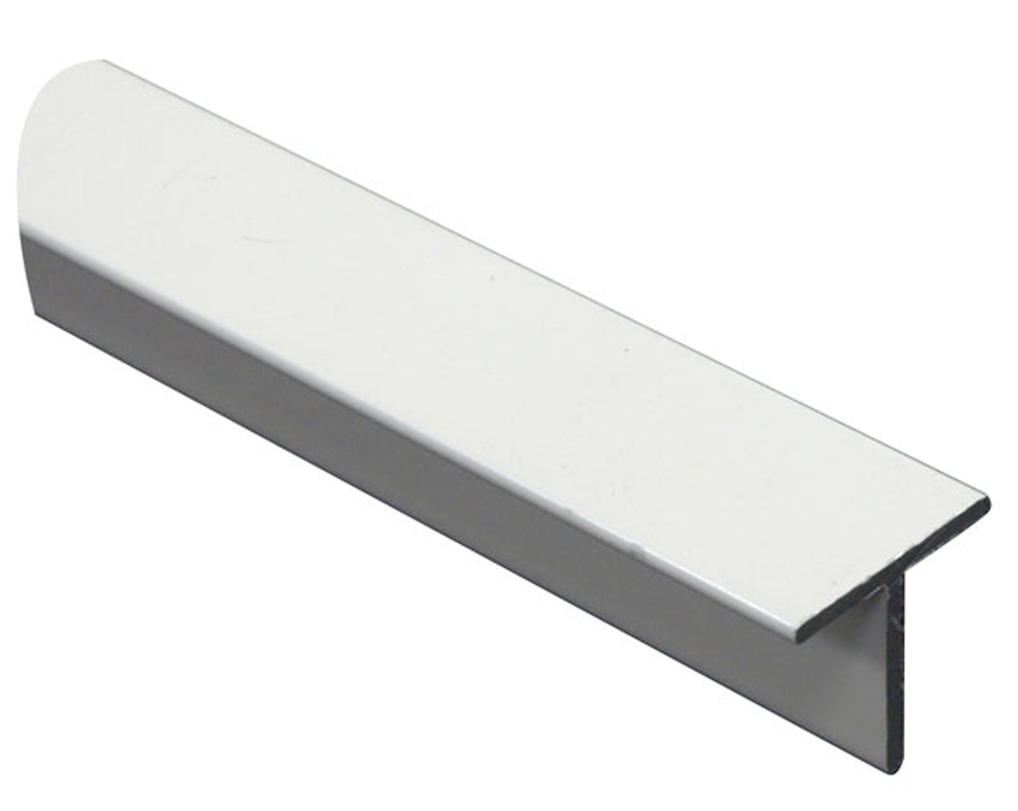 Lacquered White Aluminium T Profile (H)15mm (W)15mm (L)1m | Departments ...