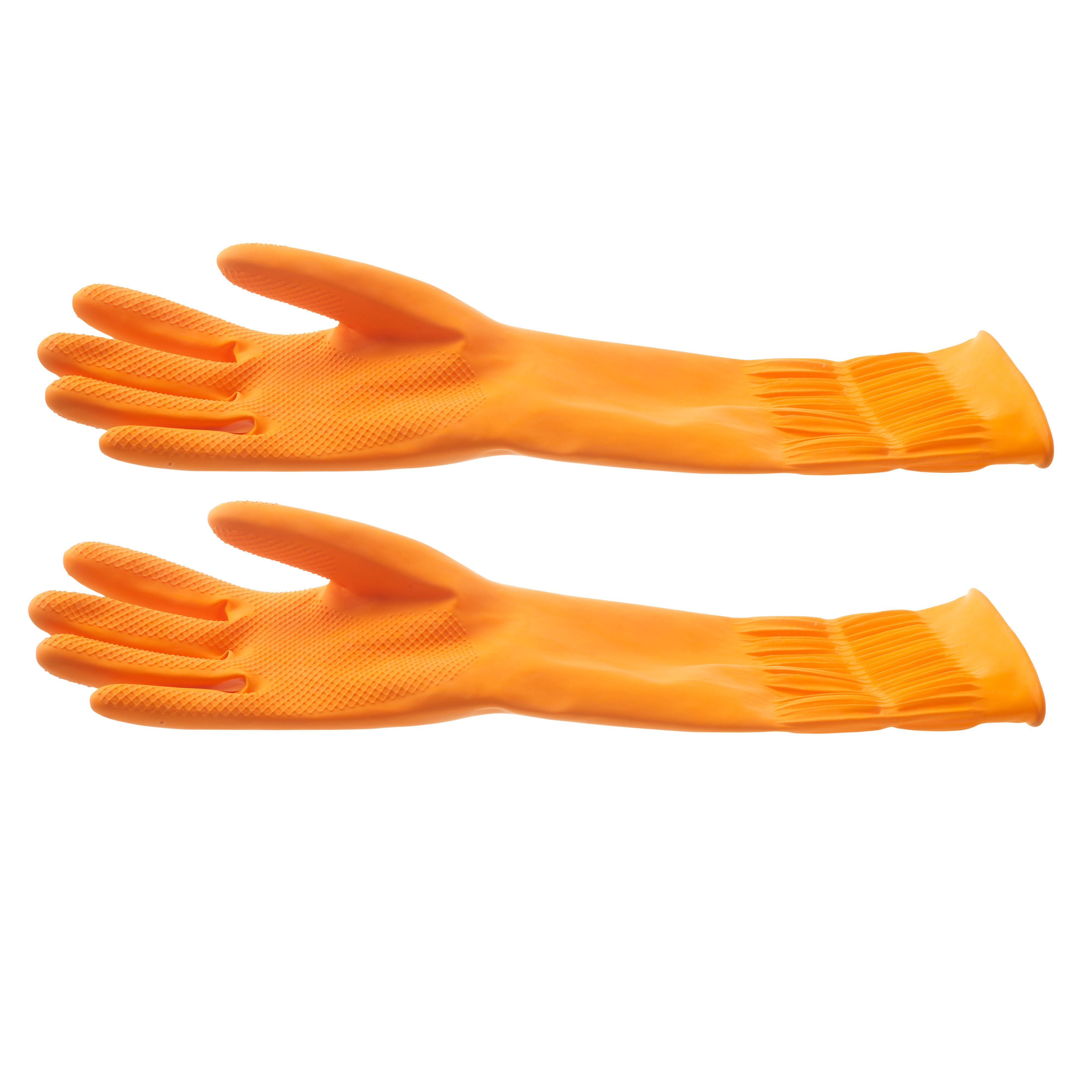 Spontex Medium Household Rubber Gloves Of 1 Departments DIY at B&Q