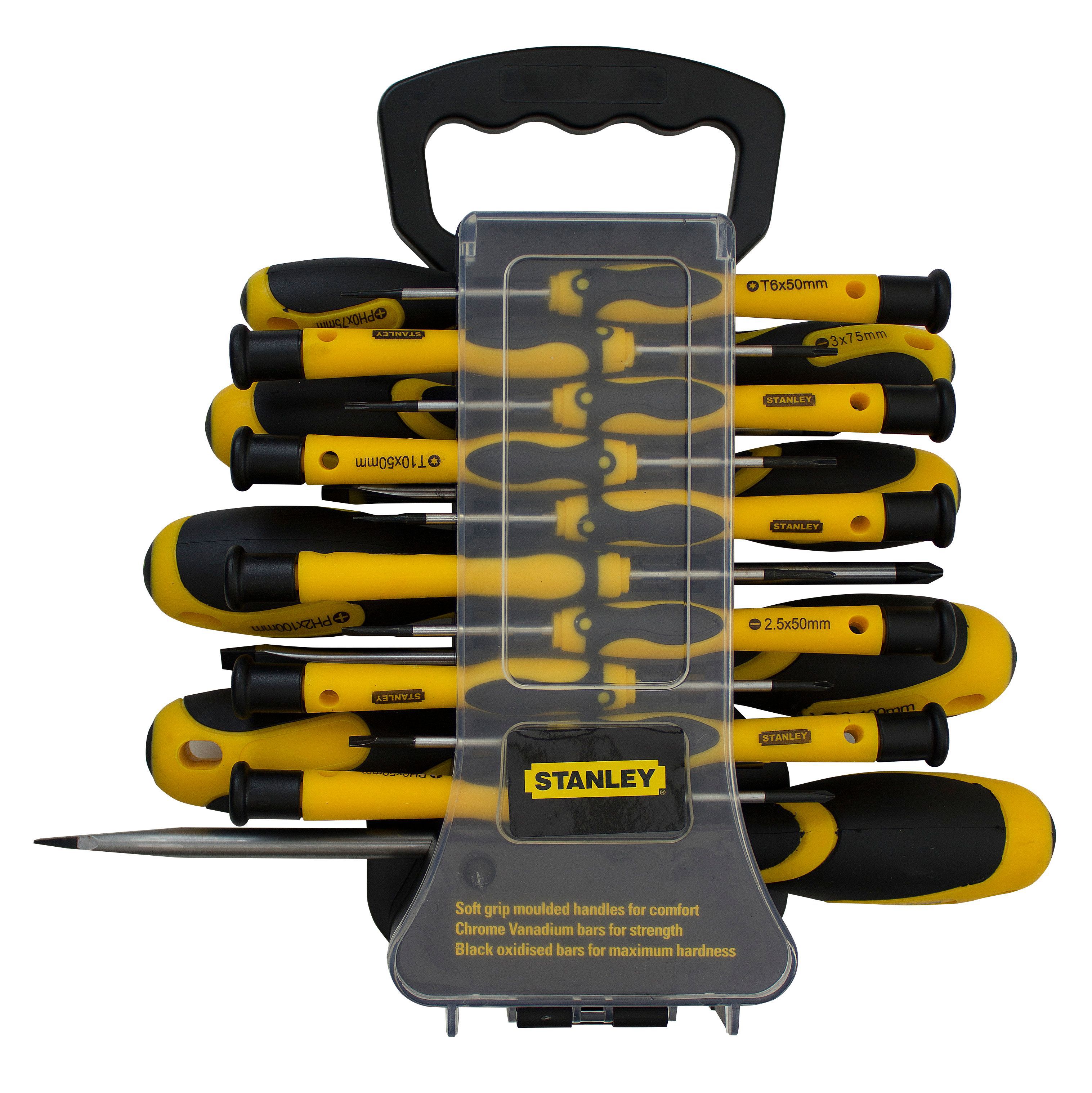 Stanley 40 Piece Multi Screwdriver Set Departments DIY at B&Q