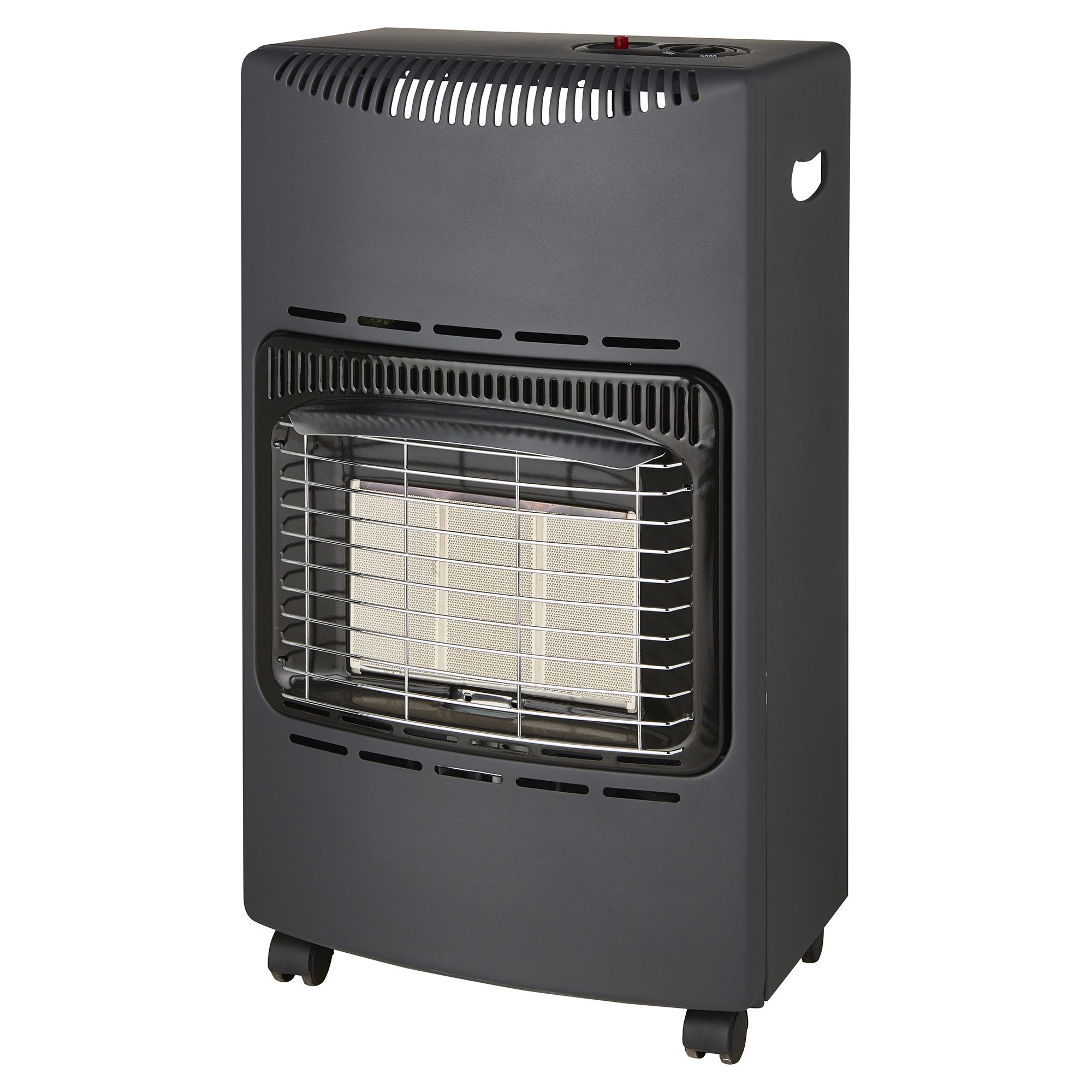 Greengear Gas Black Gas Heater Departments DIY at B&Q