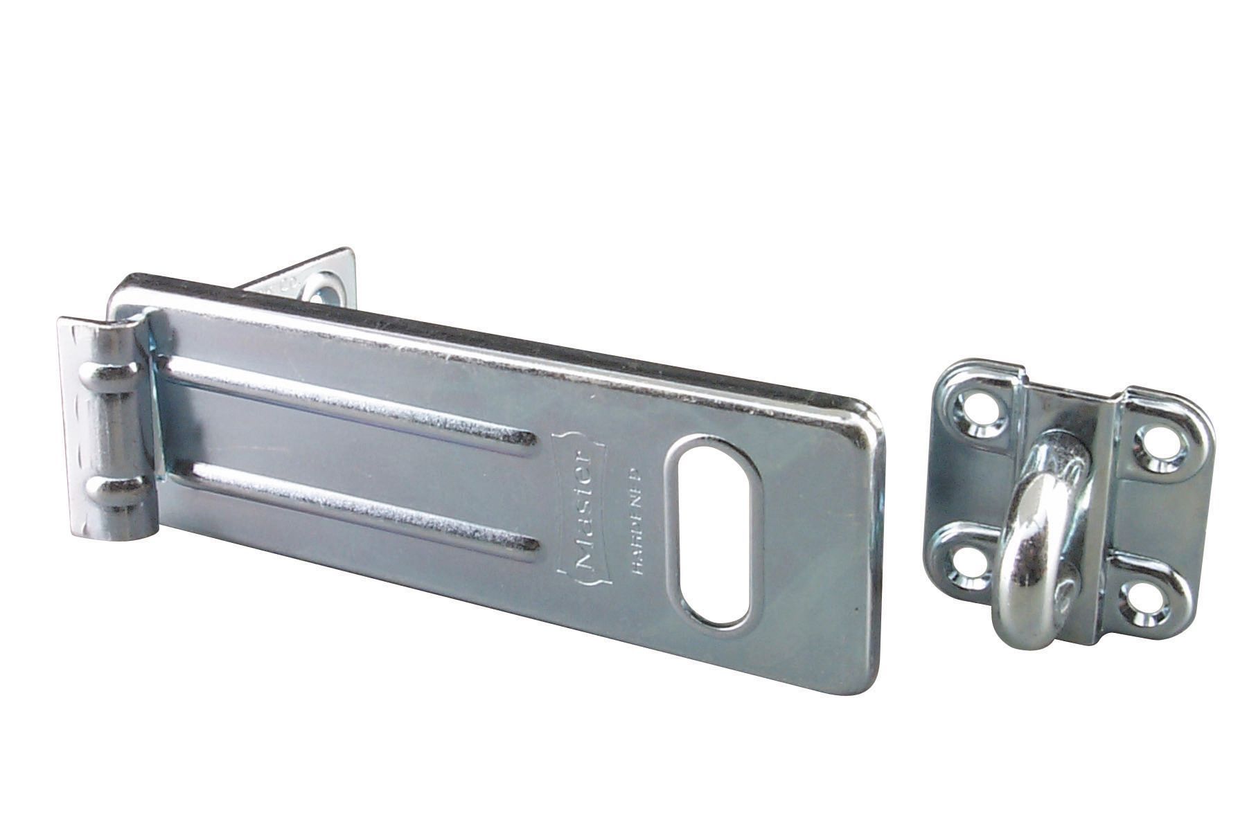 Master Lock Heavy Duty Hard Wrought Steel (L)152mm Hasp & Staple