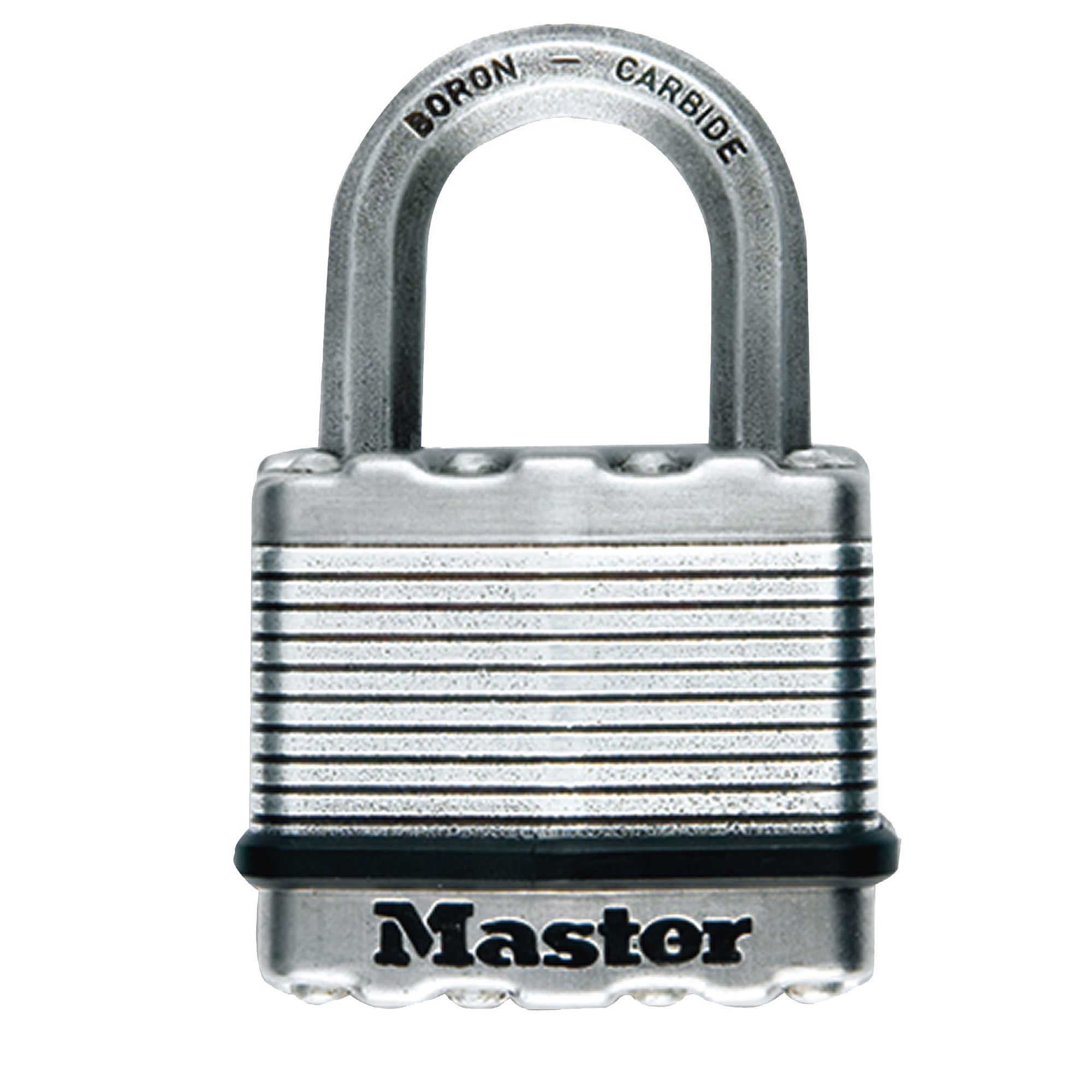 Master Lock Excell Steel 5Pin Tumbler Octagonal Open Shackle Padlock