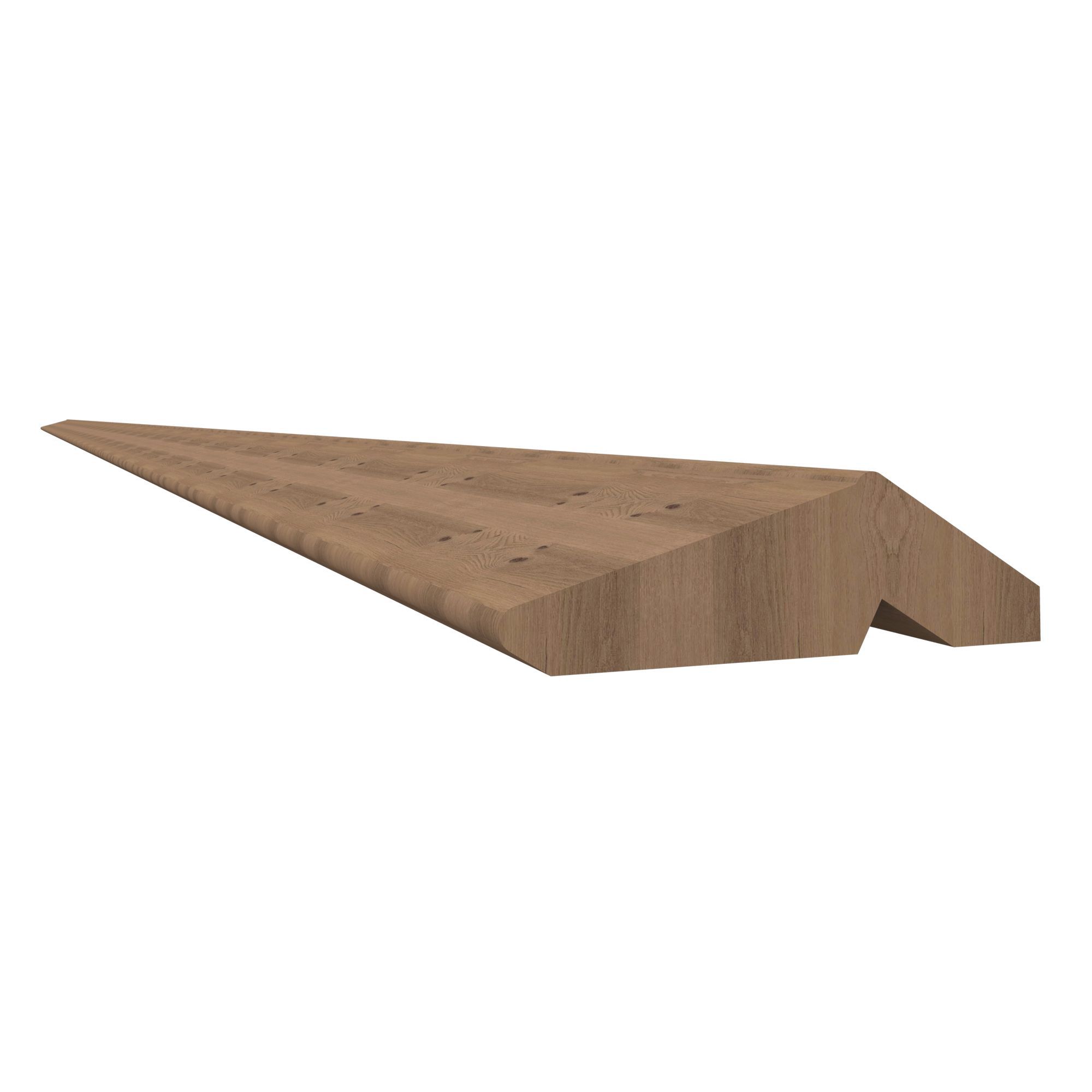 Darwin Modular Natural & Oak Effect Cornice (W)89mm | Departments | DIY ...