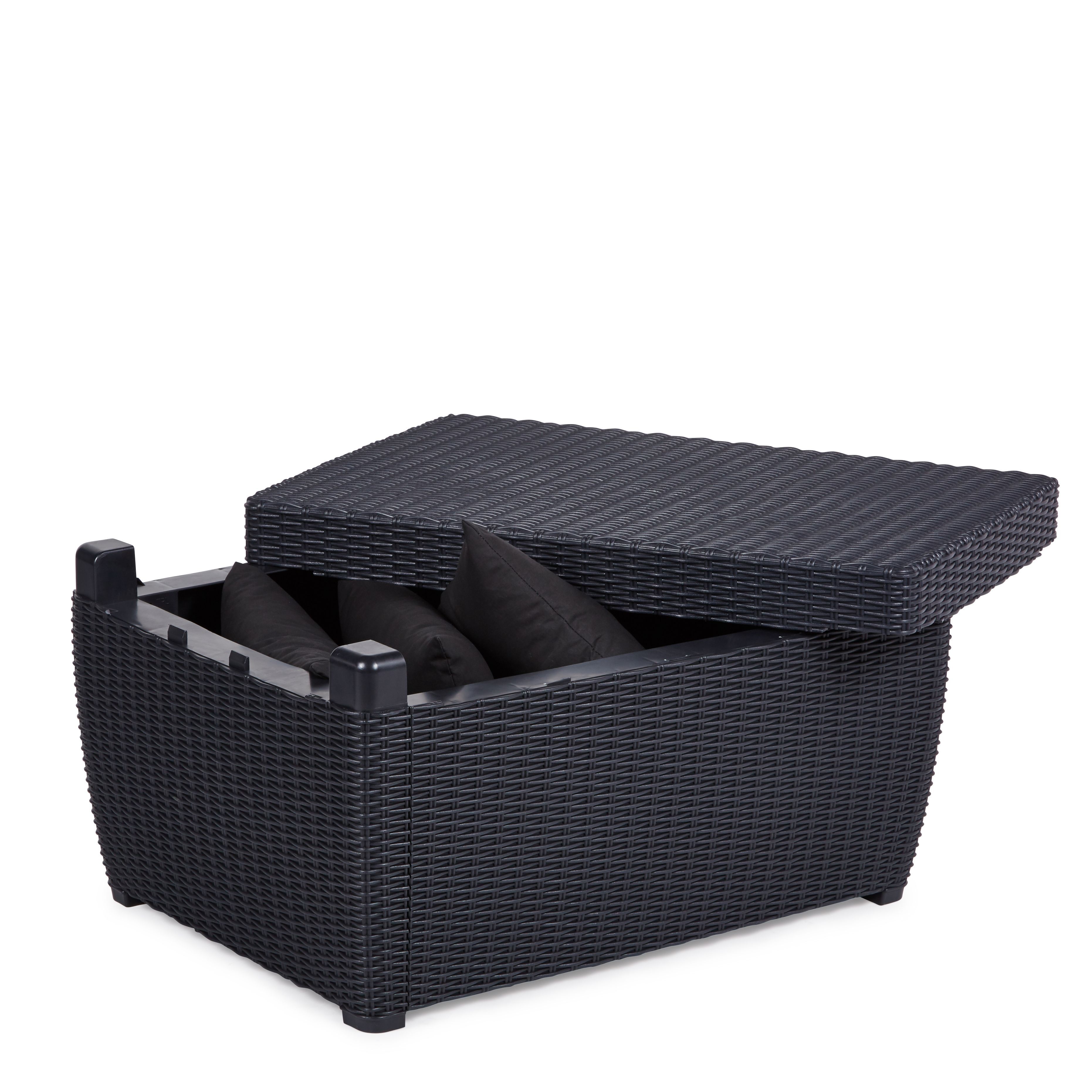 Elsa Rattan Effect 4 Seater Coffee Set | Departments | DIY at B&Q