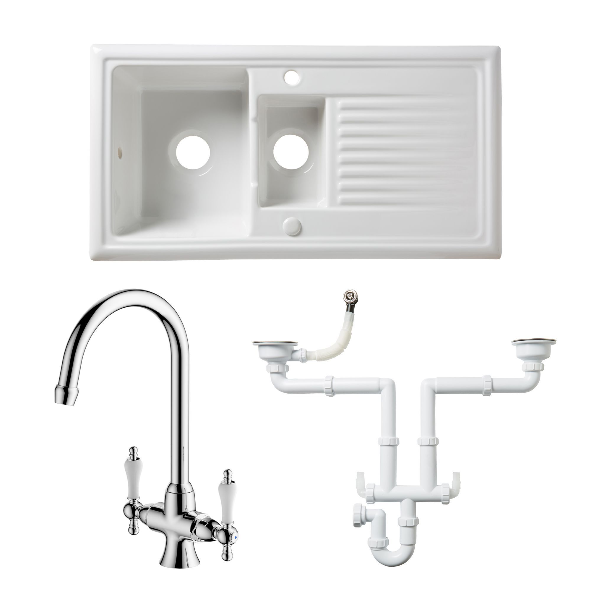 Kitchen Sink And Tap Set B Q Wow Blog