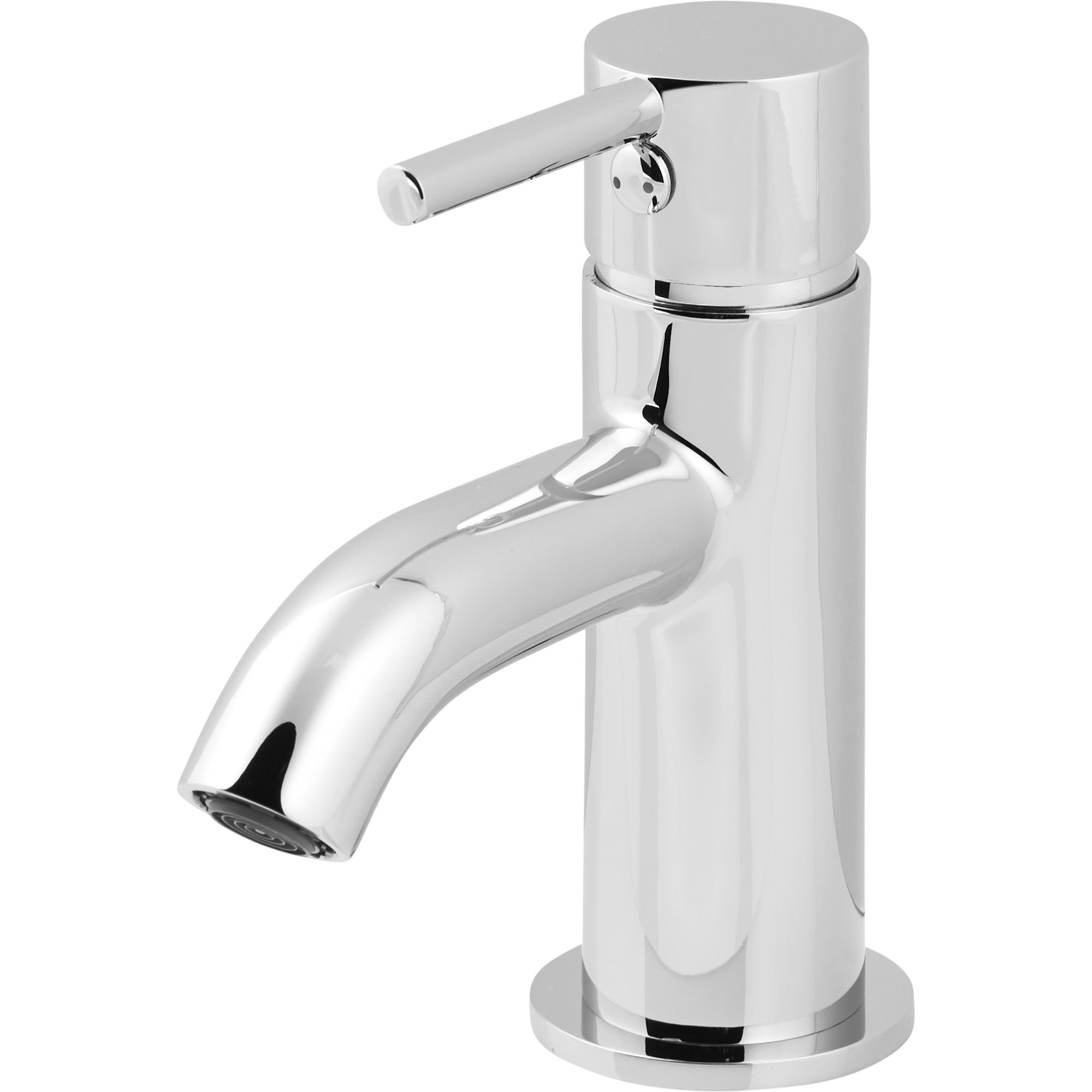 Cooke & Lewis Hoffell 1 Lever Mini Basin mixer tap Departments DIY