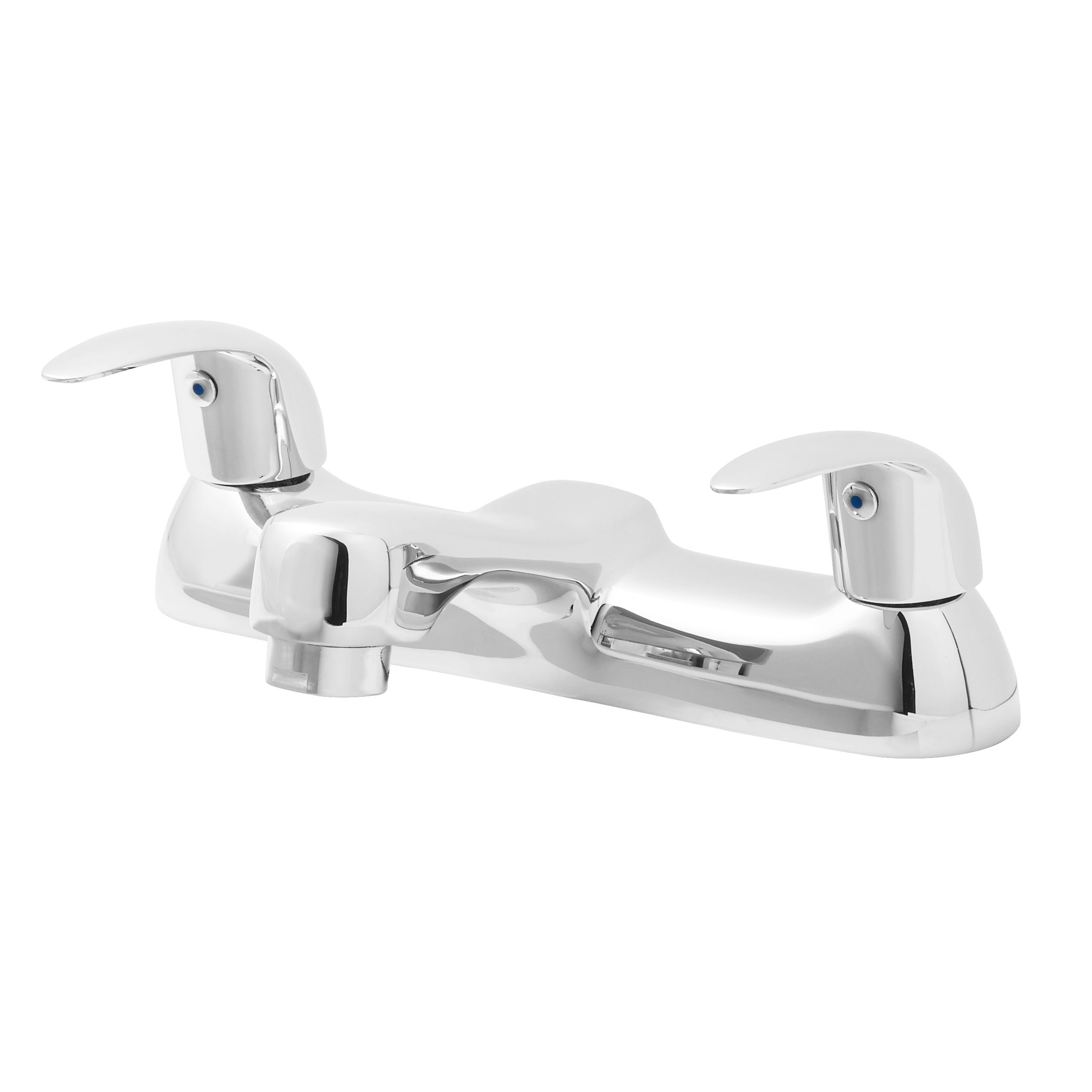 Cooke & Lewis Blyth Chrome plated Bath Mixer Tap Departments DIY at B&Q