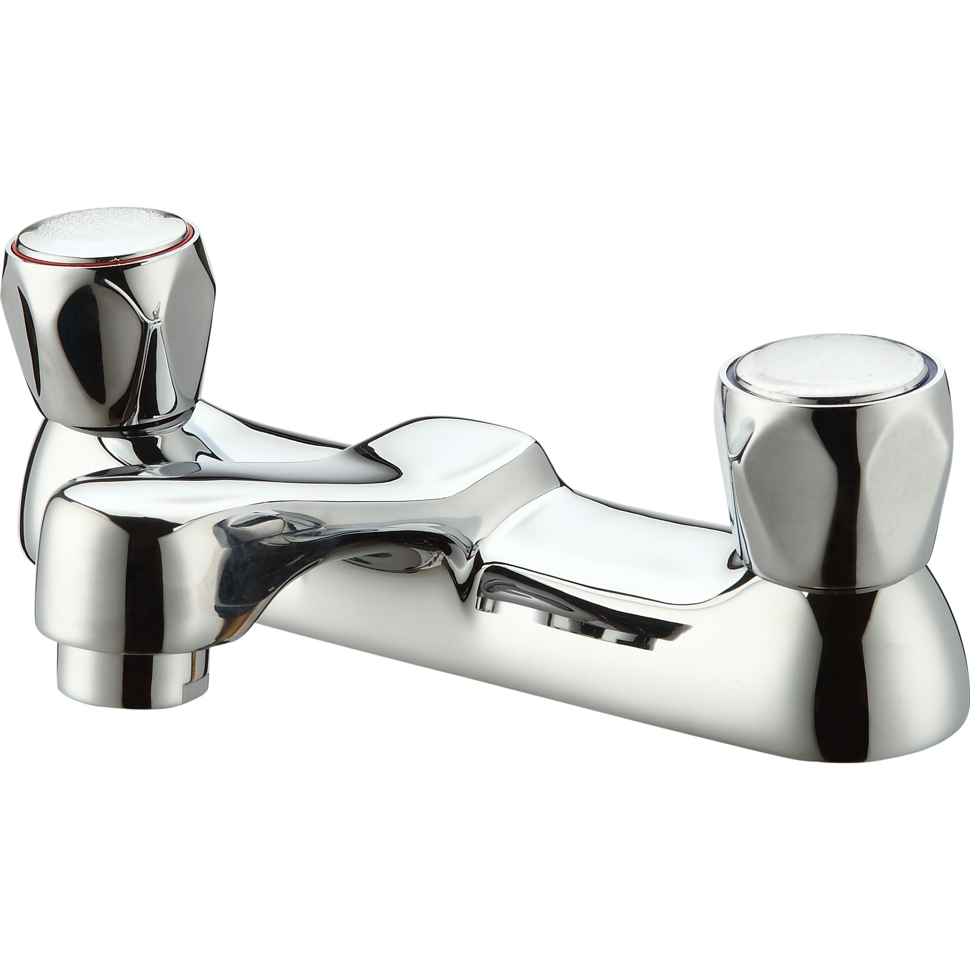 Cooke & Lewis Calp Chrome plated Bath Mixer Tap | Departments | DIY at B&Q