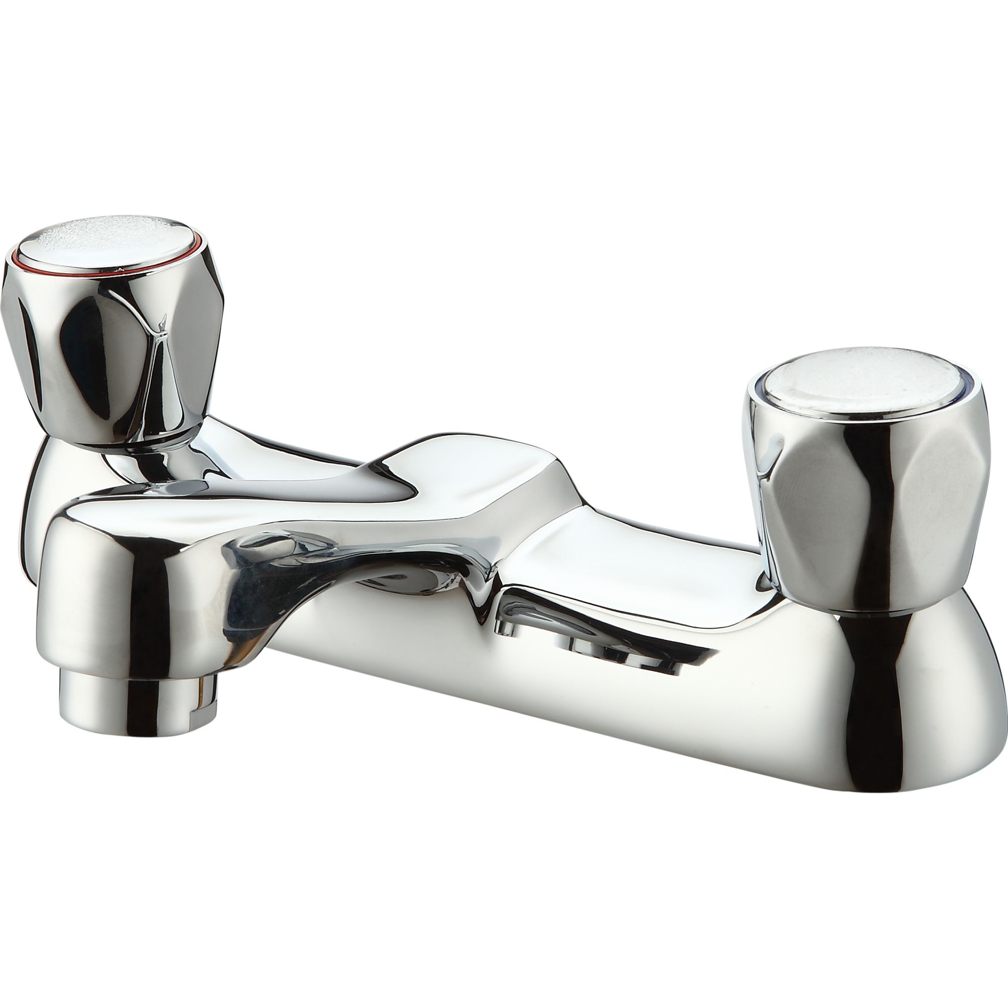 Cooke & Lewis Calp Chrome Plated Bath Mixer Tap | Departments | DIY At B&Q