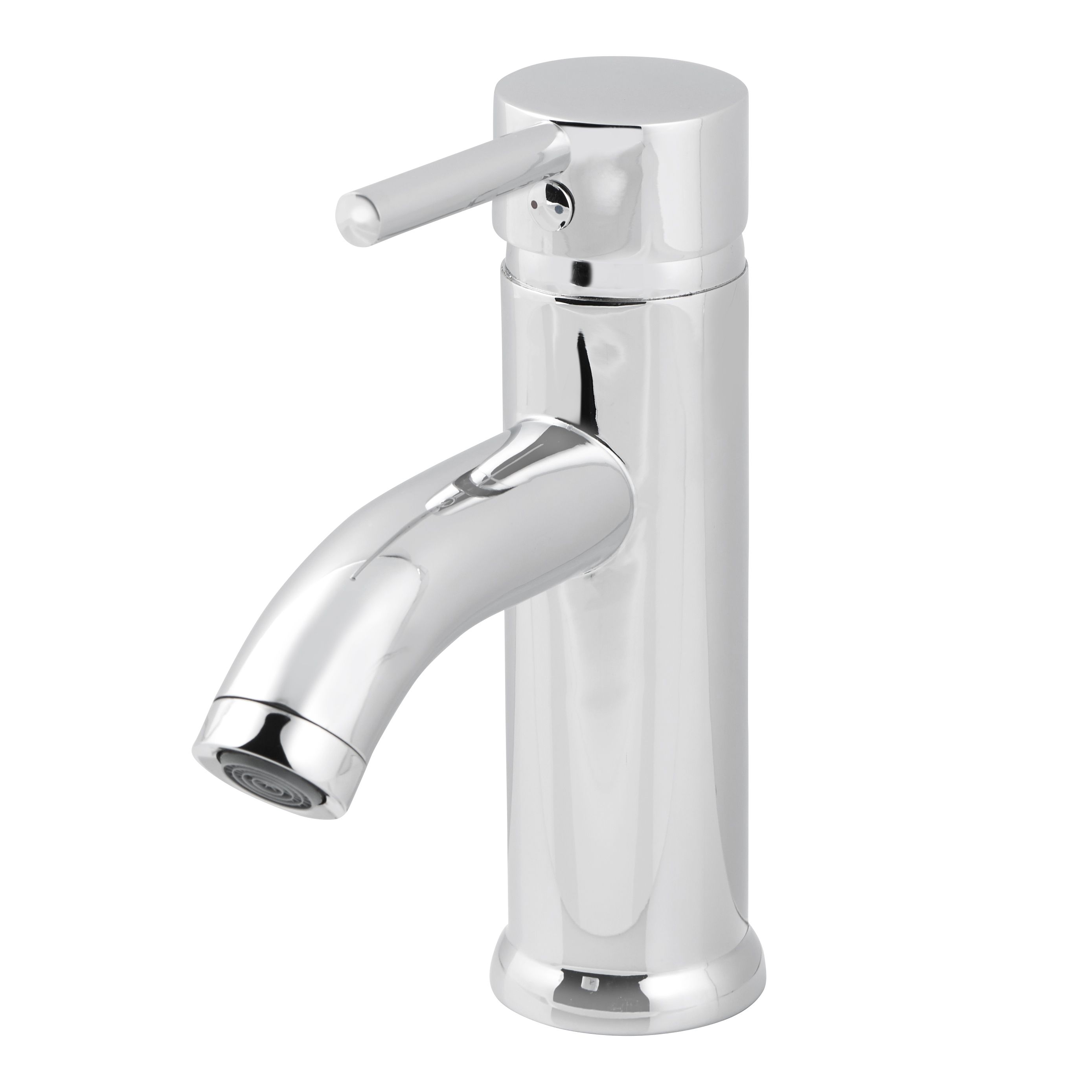 Cooke & Lewis Hoffell 1 Lever Basin mixer tap Departments DIY at B&Q