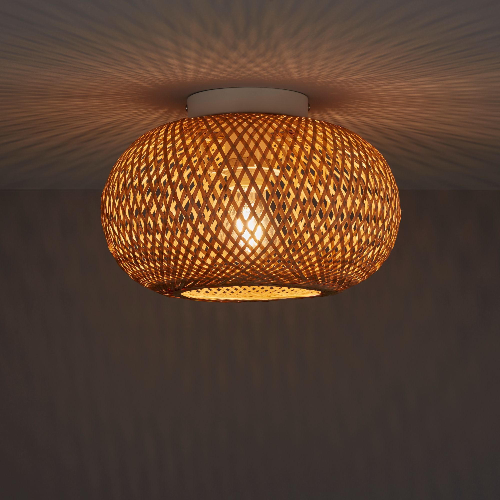 Bambus Natural Ceiling Light | Departments | DIY at B&Q