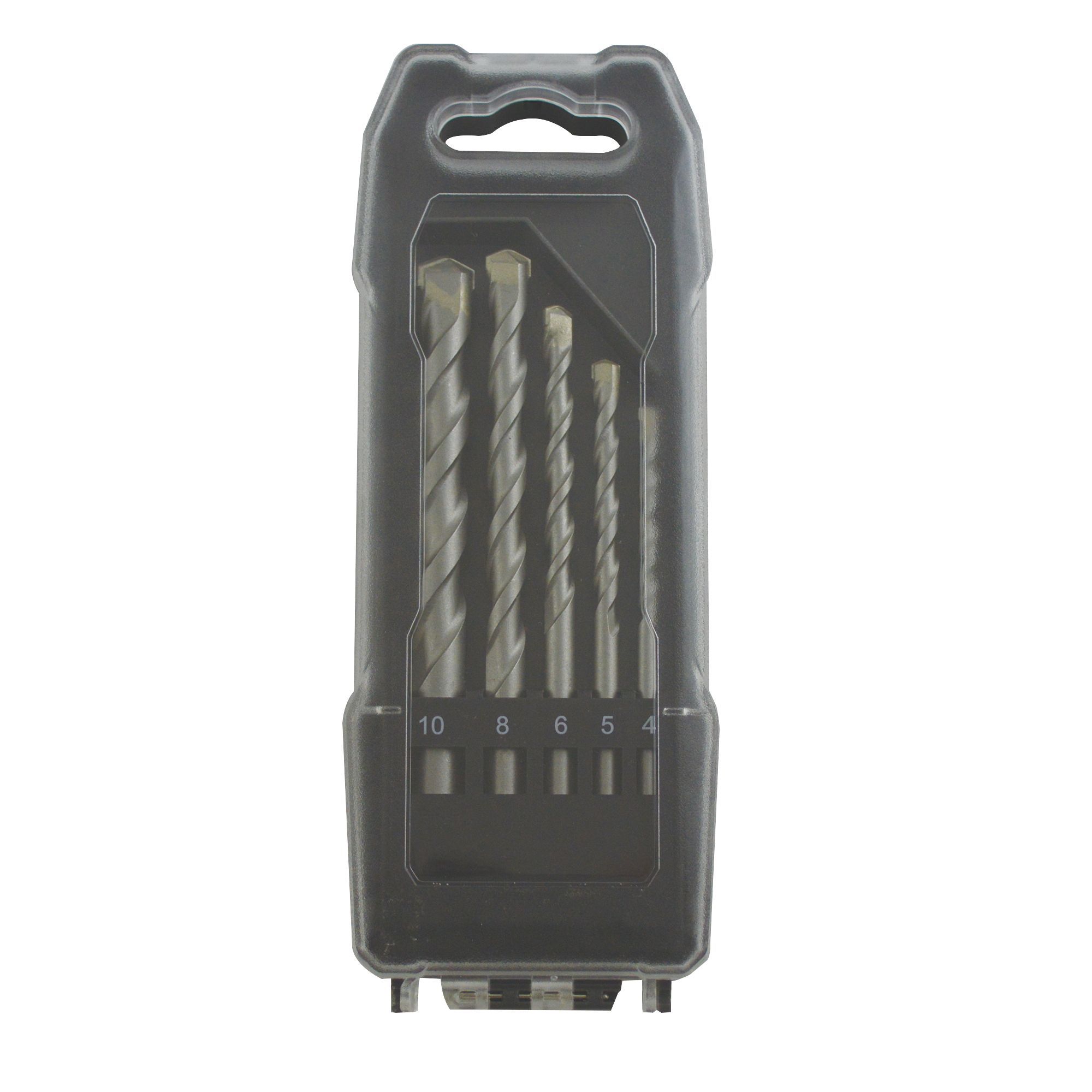 Universal Masonry drill bit set, 5 Pieces Departments DIY at B&Q