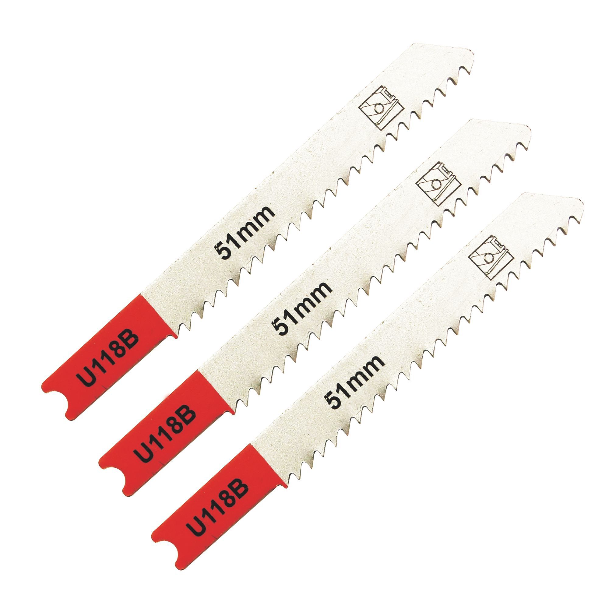 Universal Ushank Jigsaw blades SJG86709 (U118B) 70mm, Pack of 3