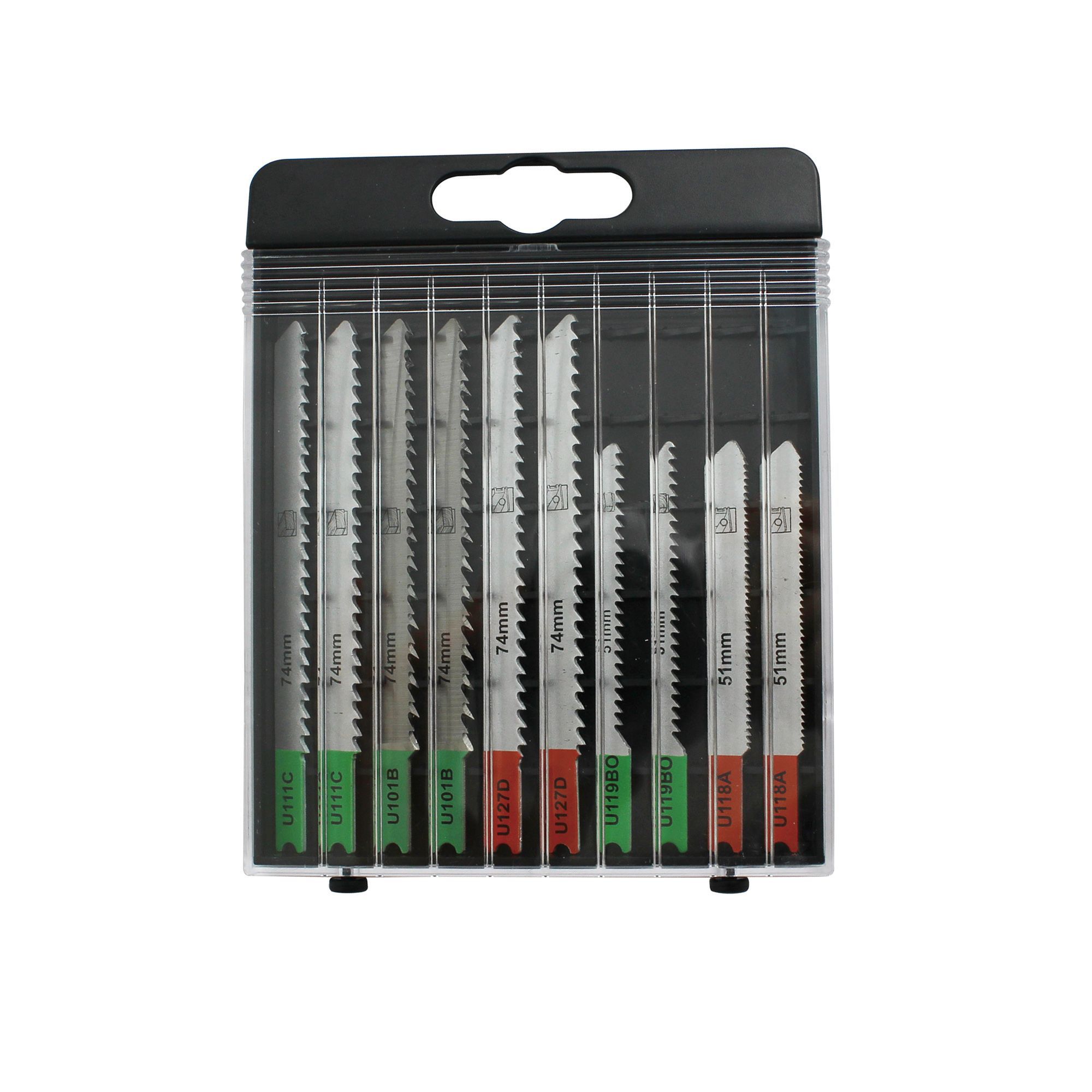 Universal Ushank Jigsaw blades SJG64920 Pack of 10 Departments DIY