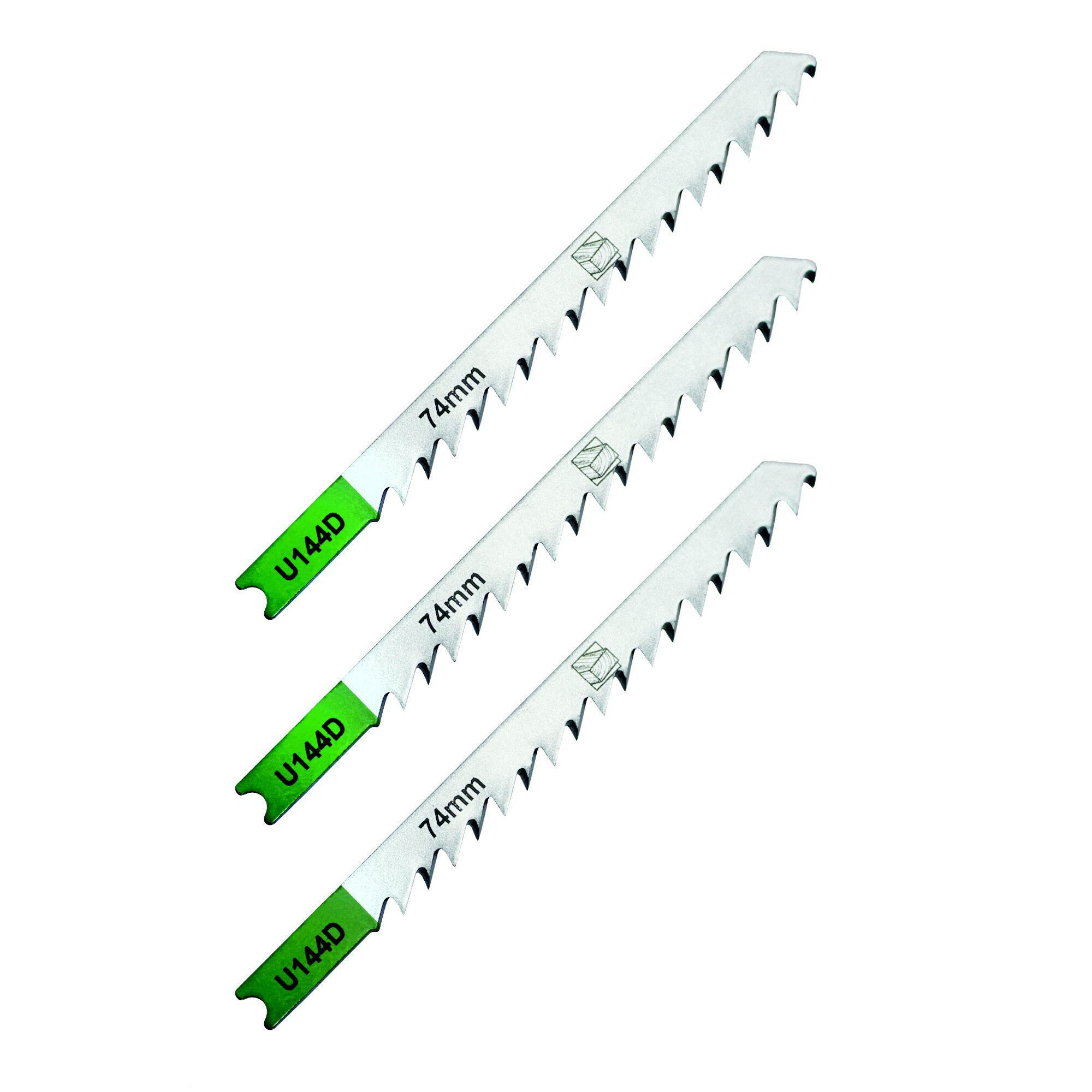 Universal Ushank Jigsaw blades SJG53318 (U144D) 74mm, Pack of 3