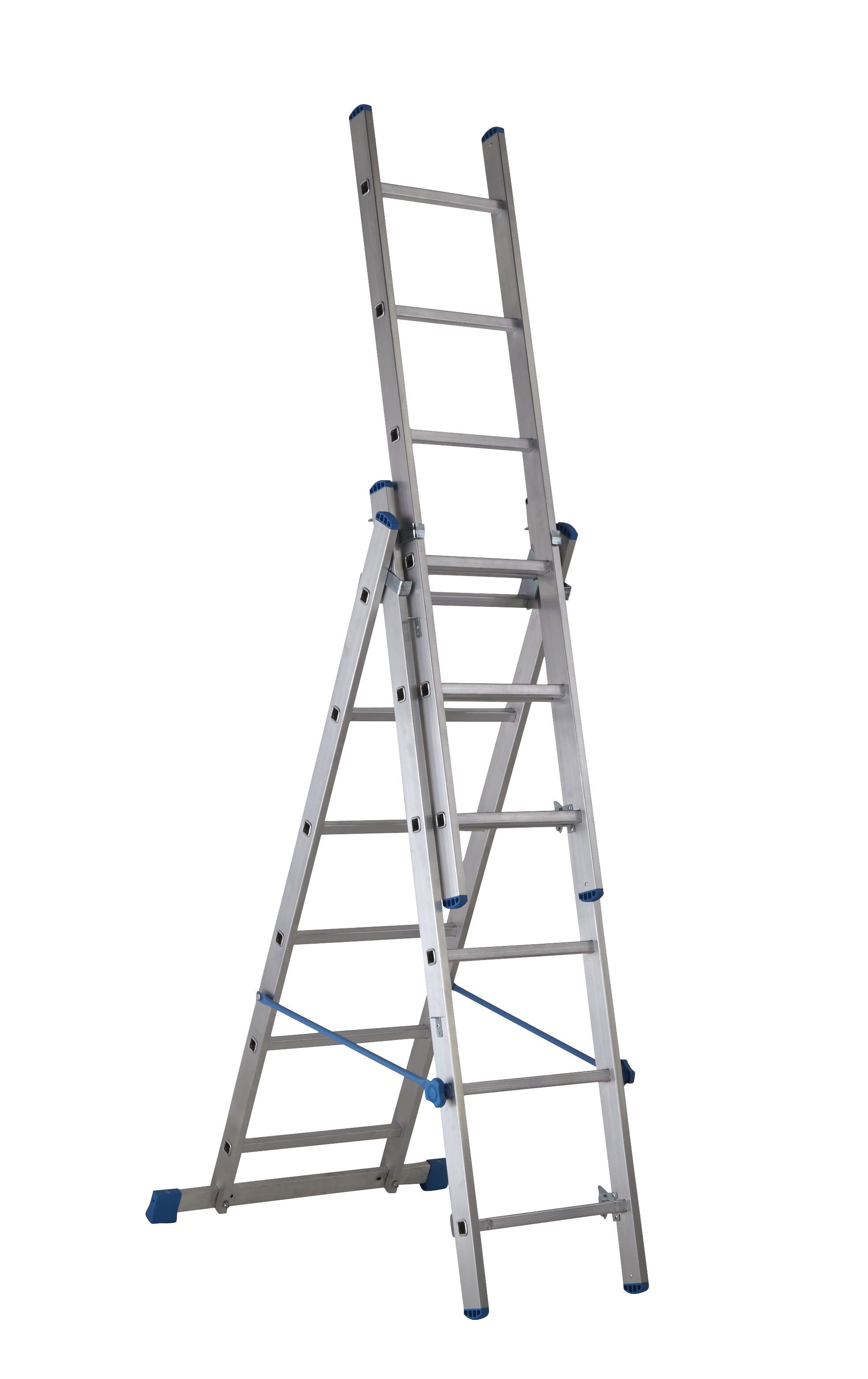 Mac Allister Triple Extension 6 Tread 4 In 1 Combination Ladder