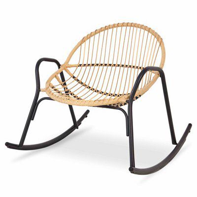 Cuba Rattan Rocking Chair | Departments | DIY at B&Q