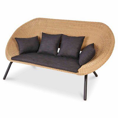 Loa Rattan Sofa | Departments | DIY at B&Q