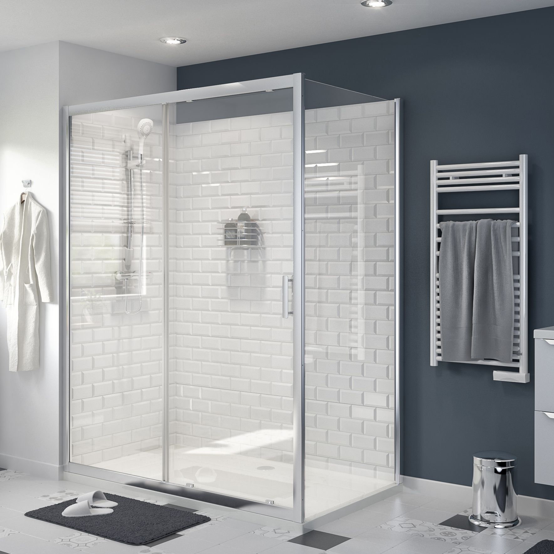 Shower Enclosure & Tray Buying Guide | Ideas & Advice | DIY At B&Q