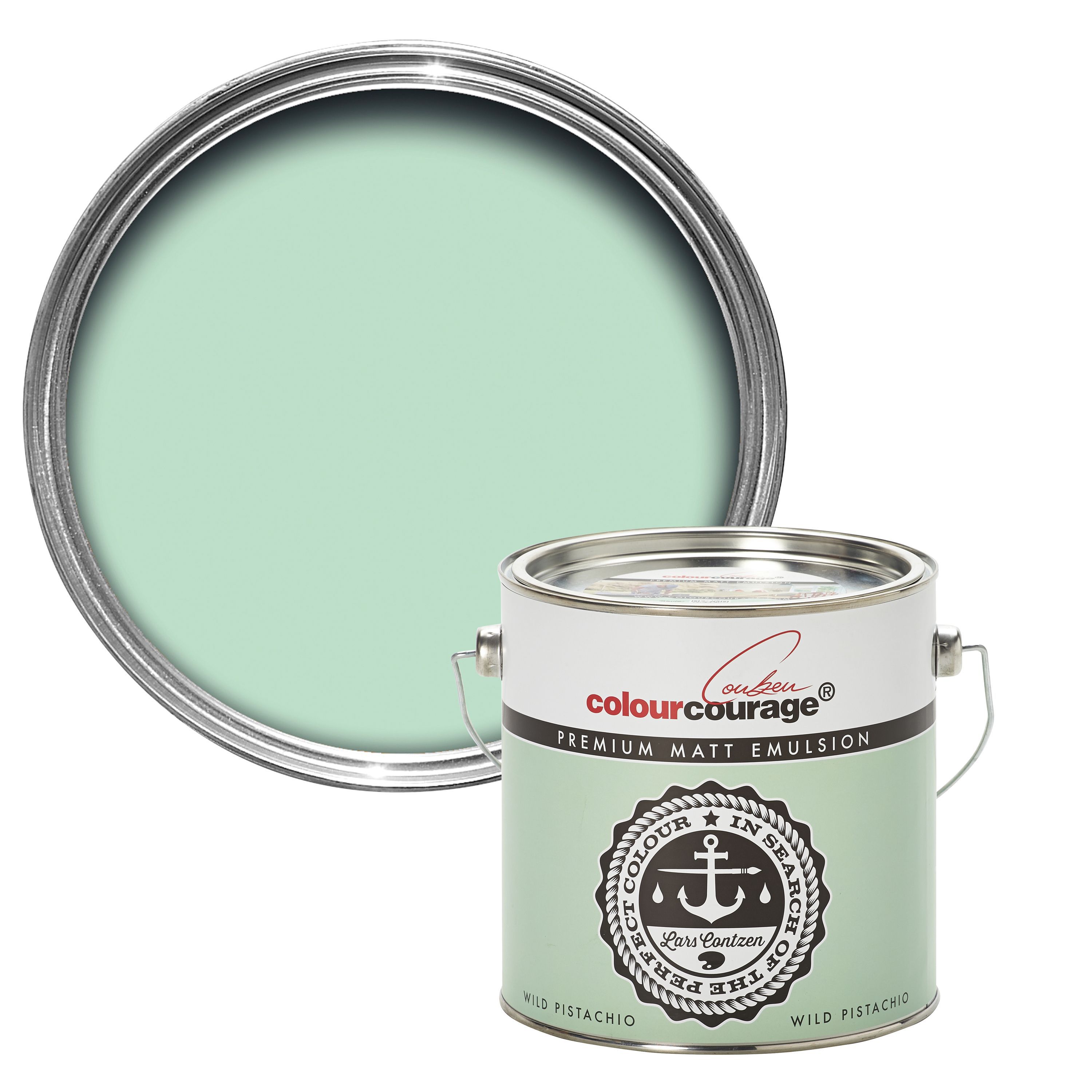 colourcourage Wild Pistachio Matt Emulsion Paint 2.5L Departments