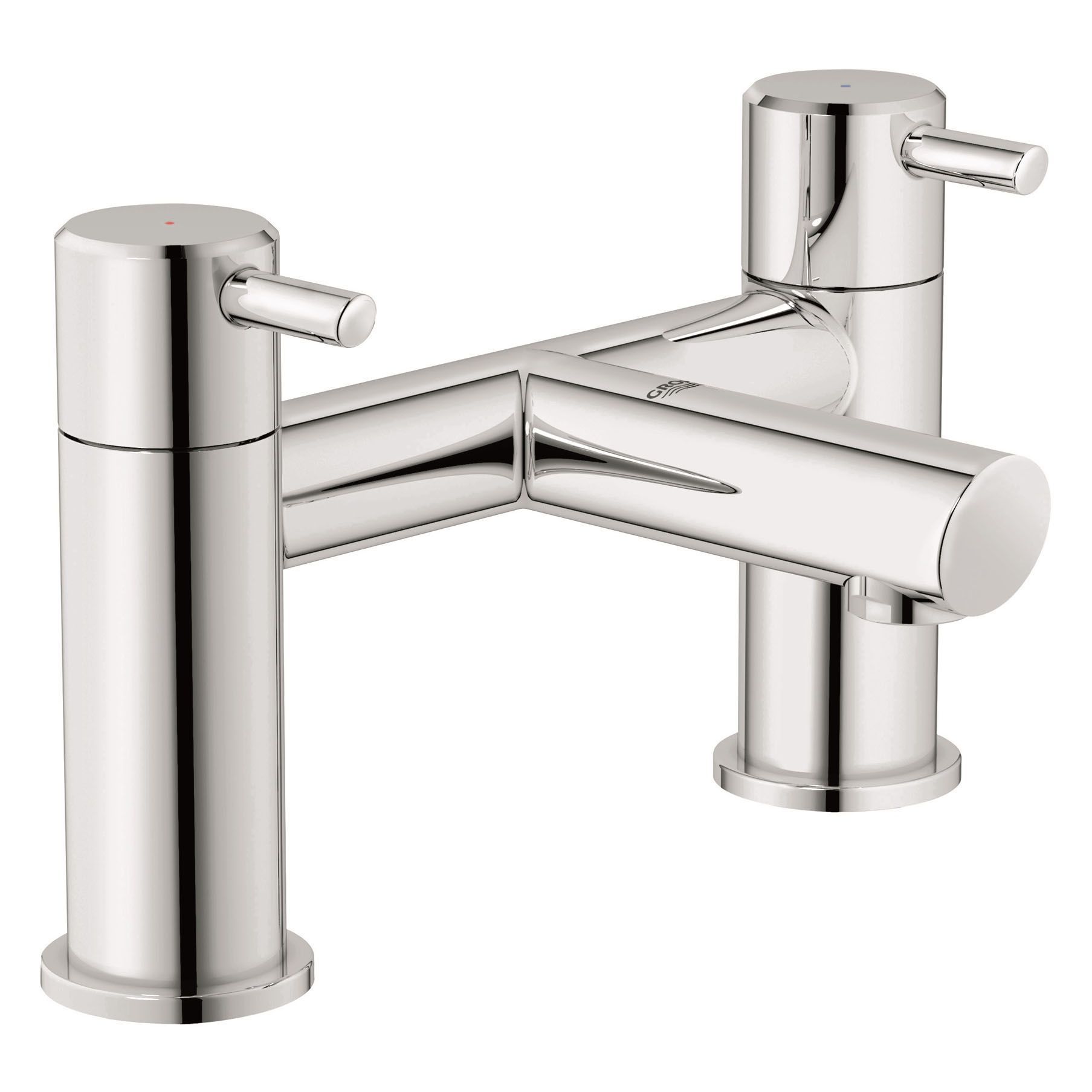 Grohe Feel Chrome Finish Bath Filler Tap Departments DIY At B Q