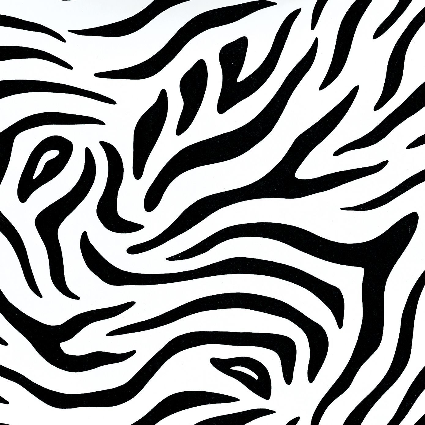 D C Fix Zebra Striped Black And White Self Adhesive Film L 2m W 450mm