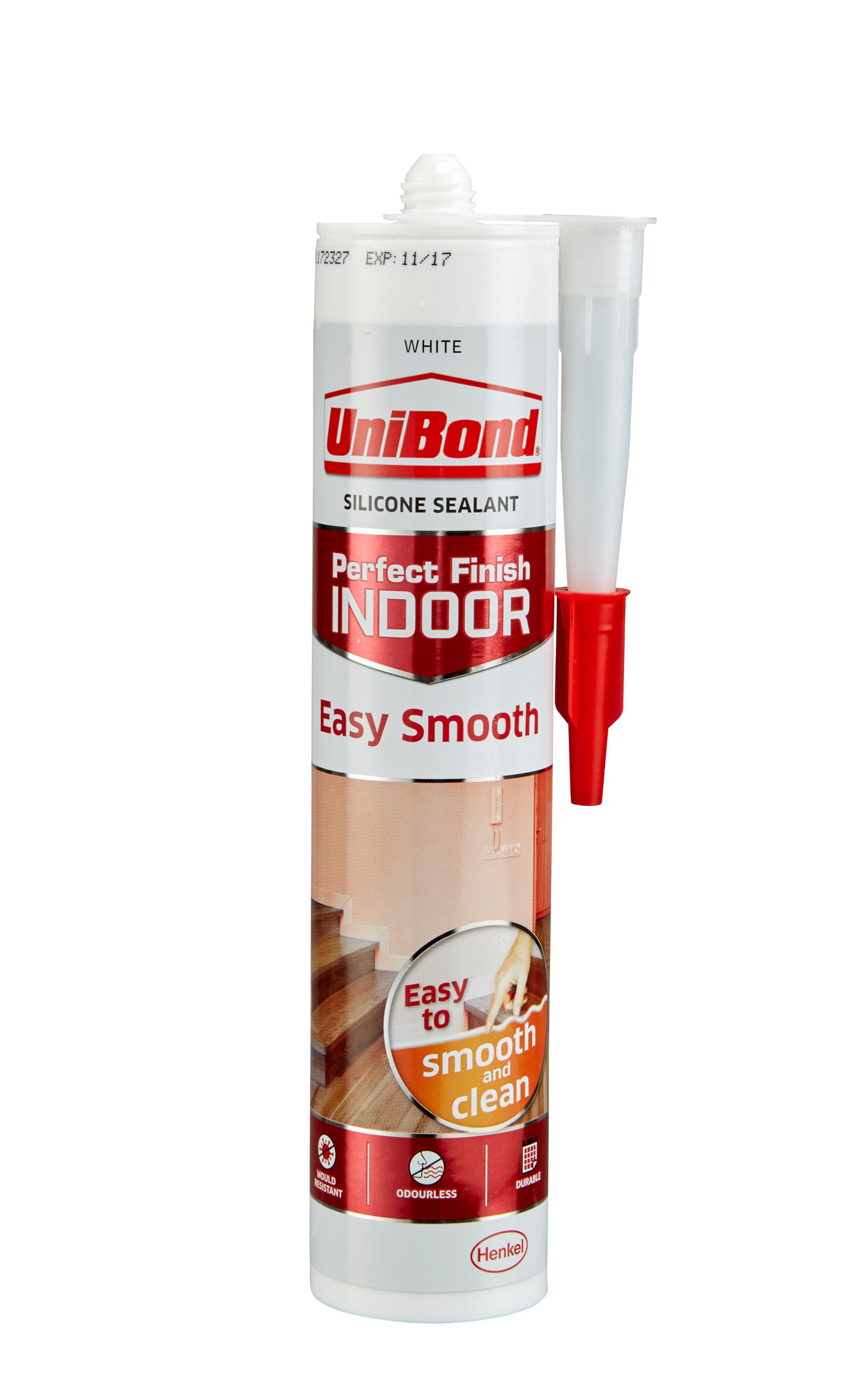 Unibond Ready to Use Perfect Finish Indoor Easy Smooth White Sealant