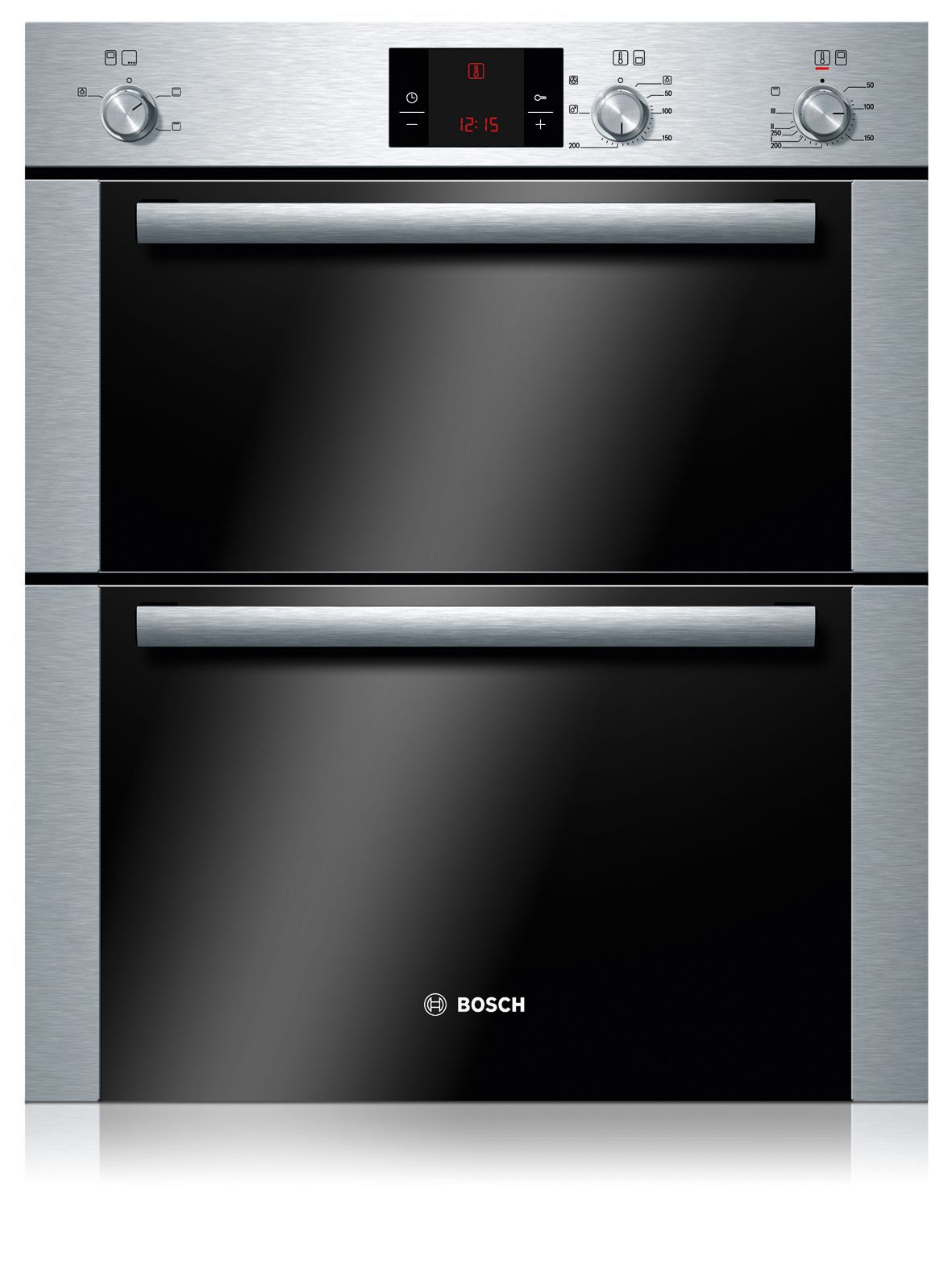 Bosch HBM13B251B Electric Eye Level Double Oven Departments DIY at B&Q