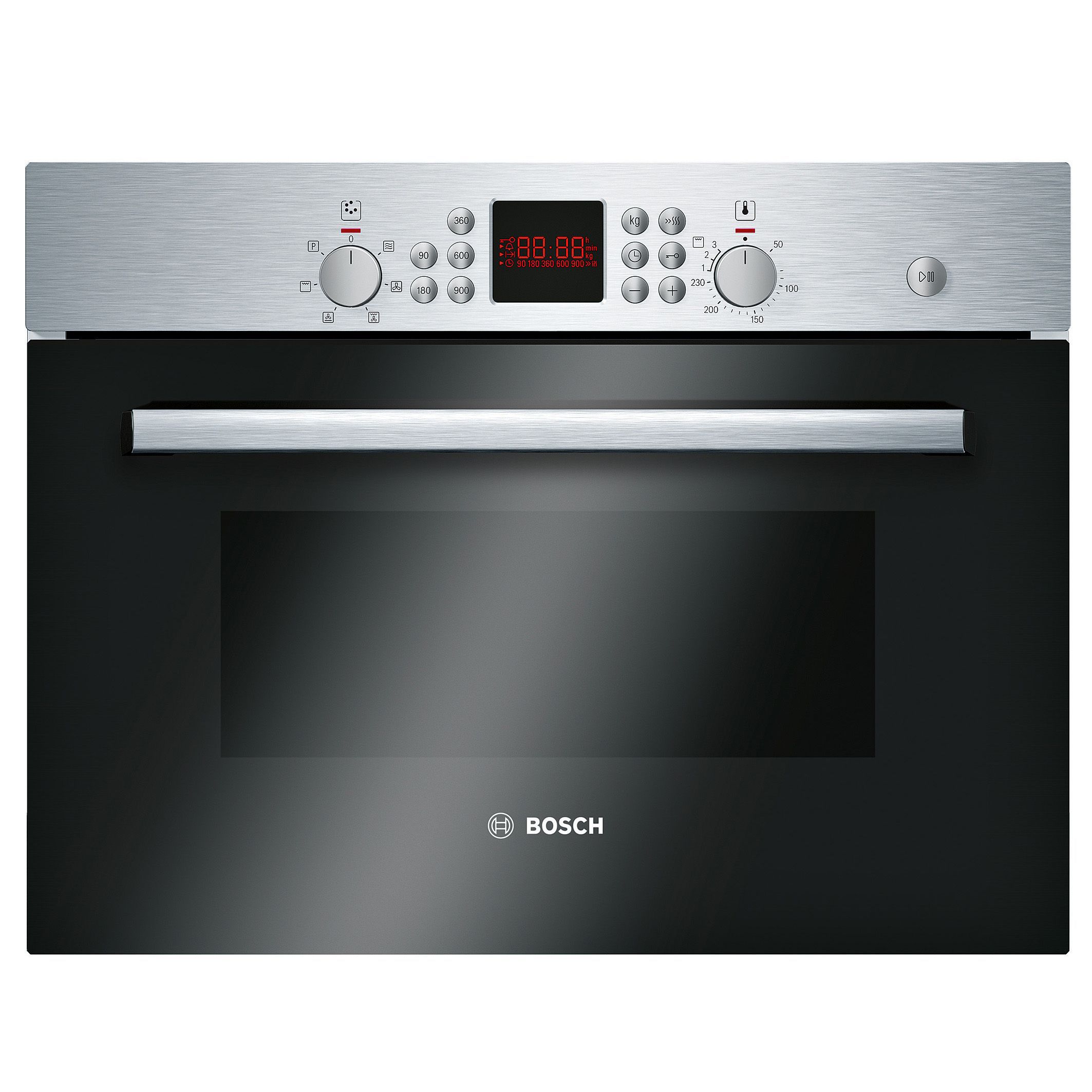 Bosch HBM13B261B Black Electric Eye Level Double Oven | Departments ...