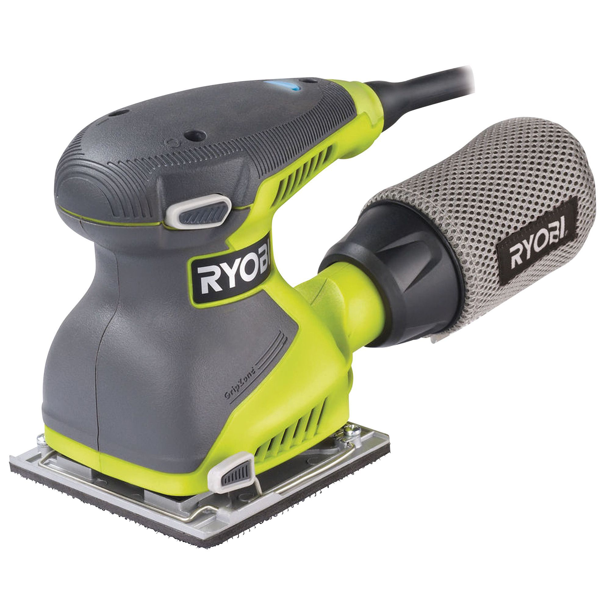 Ryobi Corded 240W 230V 1/4 Sheet Sander EOS2410NHG Departments DIY