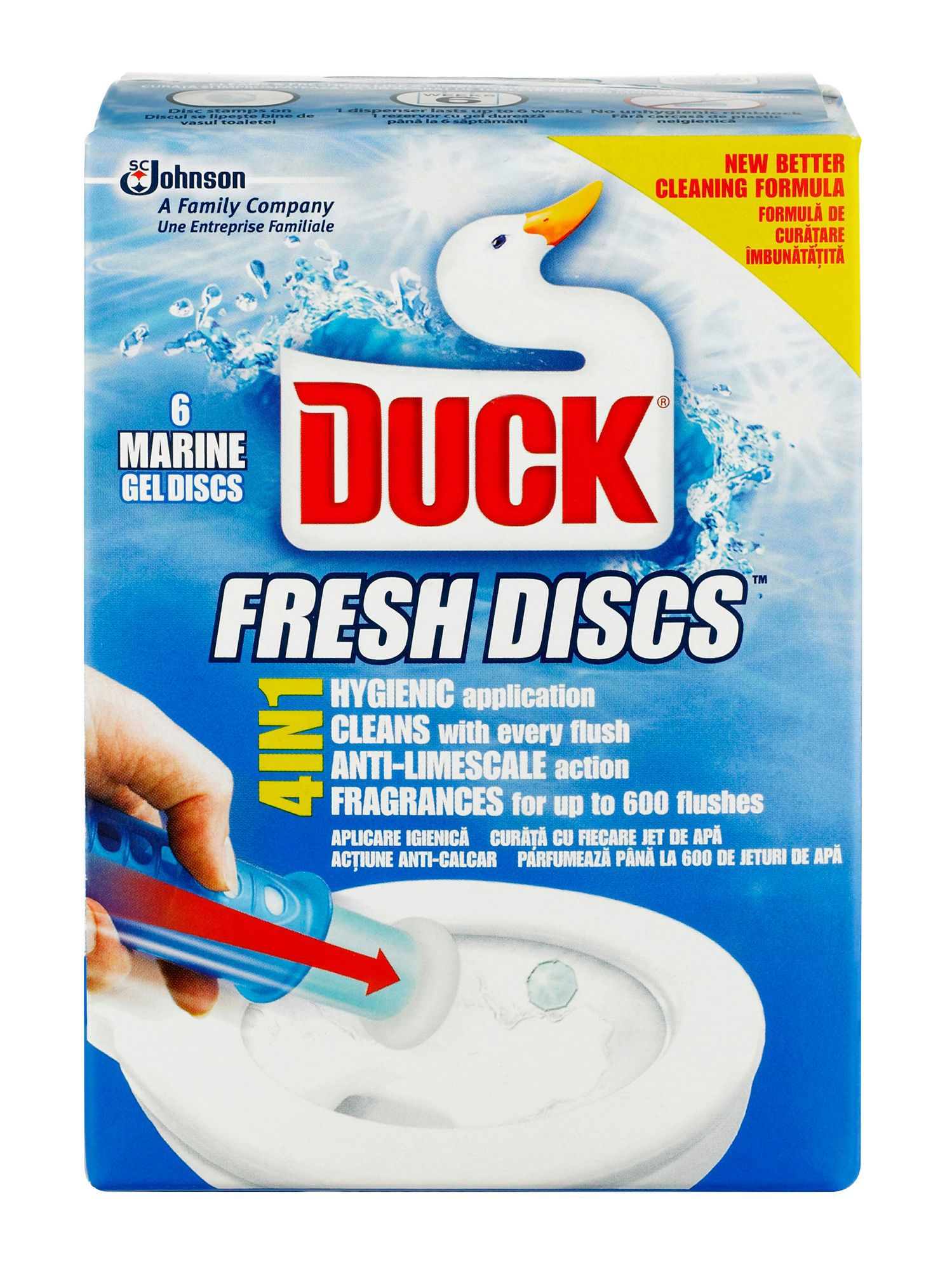 Toilet Duck Fresh Disks Toilet Gel Discs, 36 ml Departments DIY at B&Q
