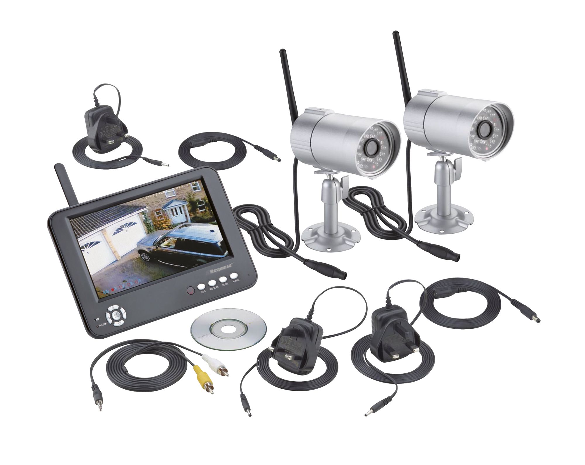 Friedland Wireless CCTV Kit CWFK4D Departments DIY at B&Q