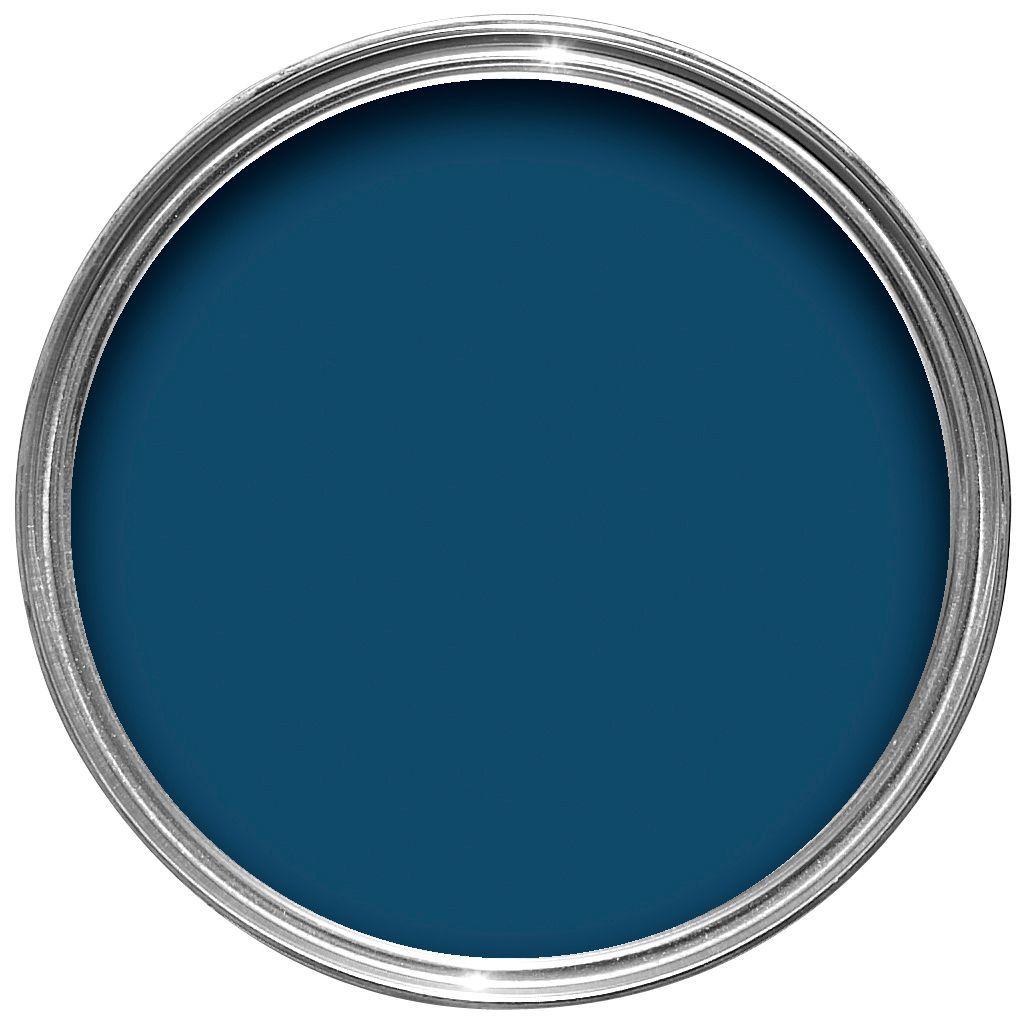 Crown Interior And Exterior Oxford Blue Gloss Wood And Metal Paint 750ml