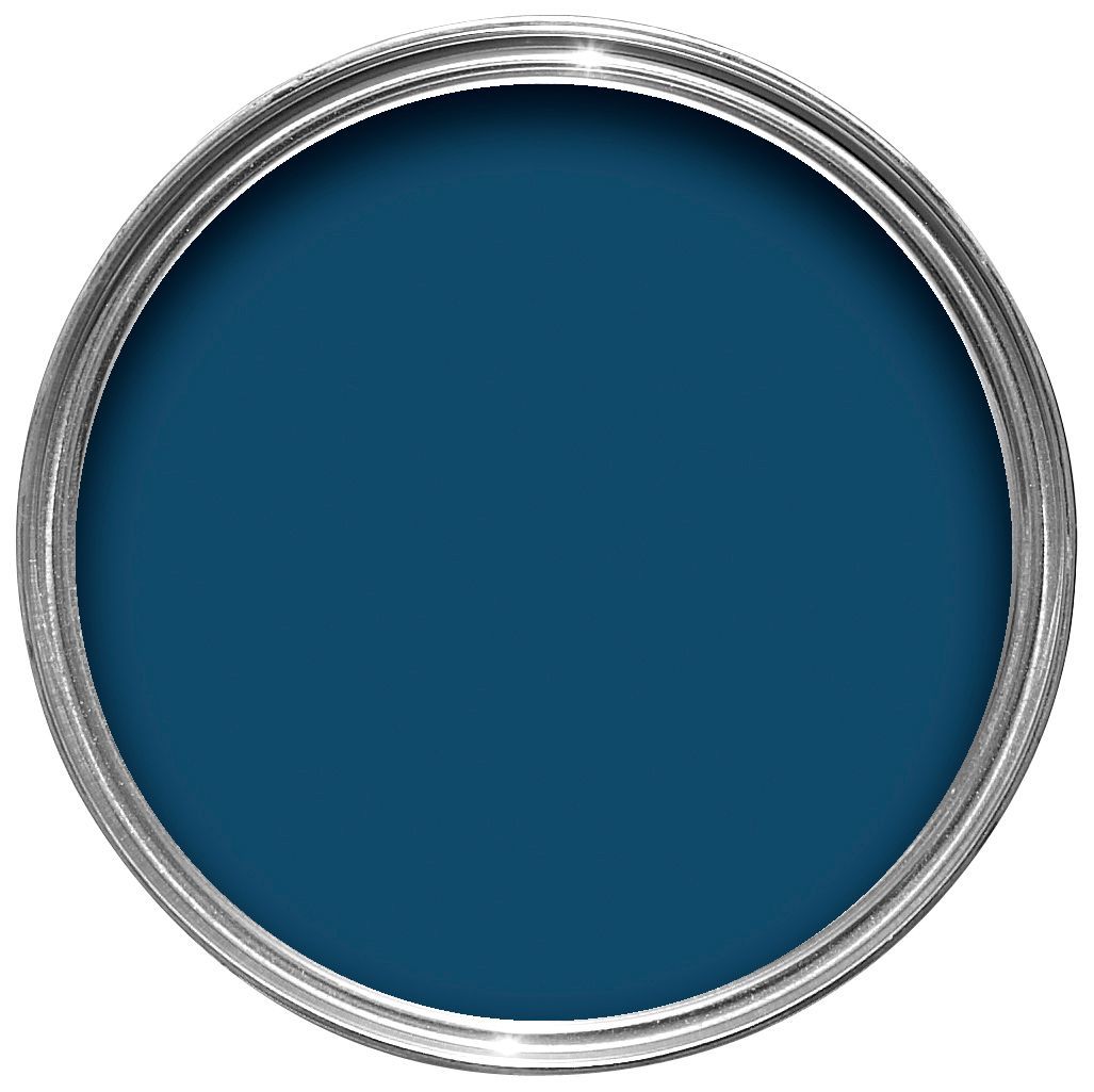 Crown Interior & Exterior Oxford Blue Gloss Wood & Metal Paint 750ml