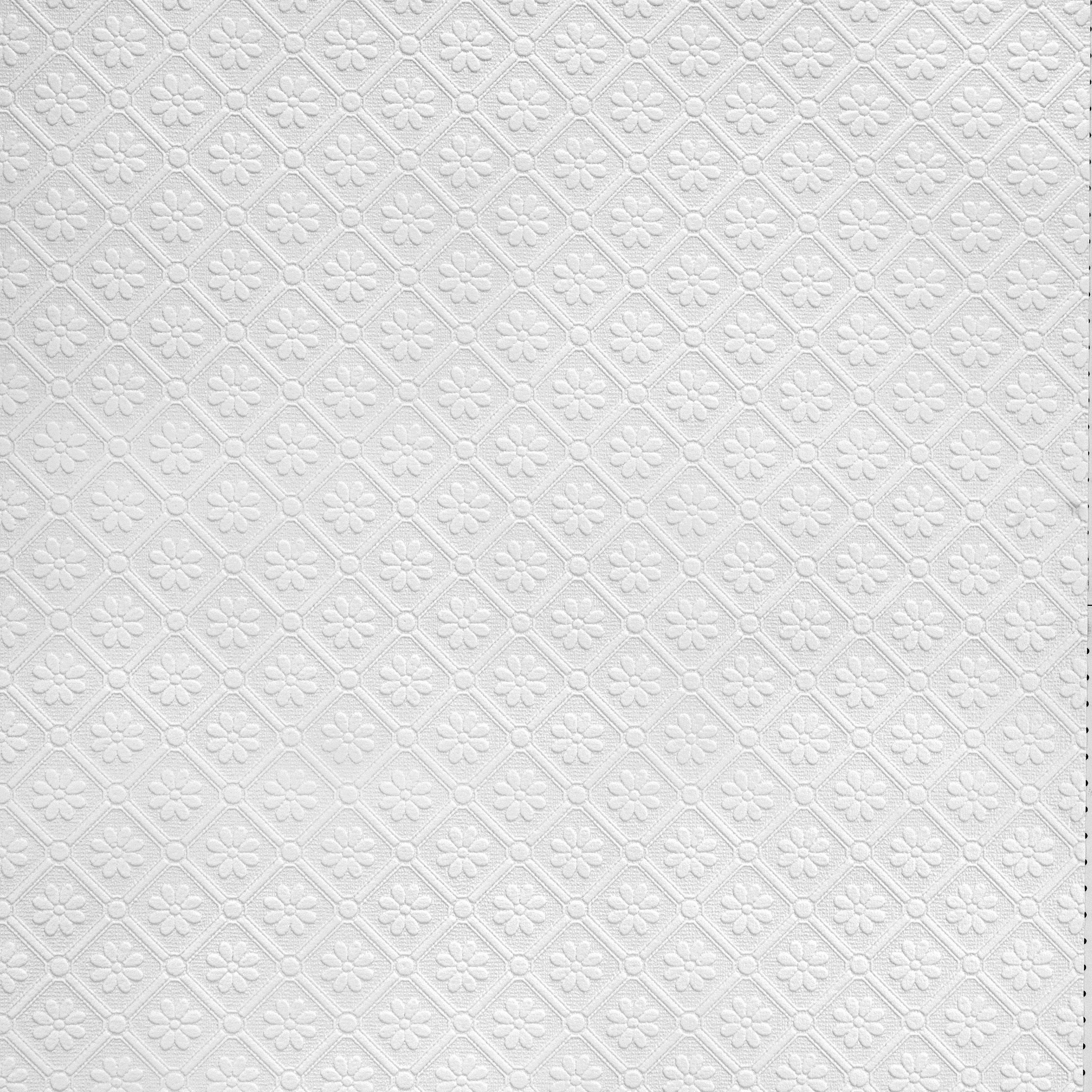 Anaglypta Luxury White Amber Textured Paintable Wallpaper | Departments